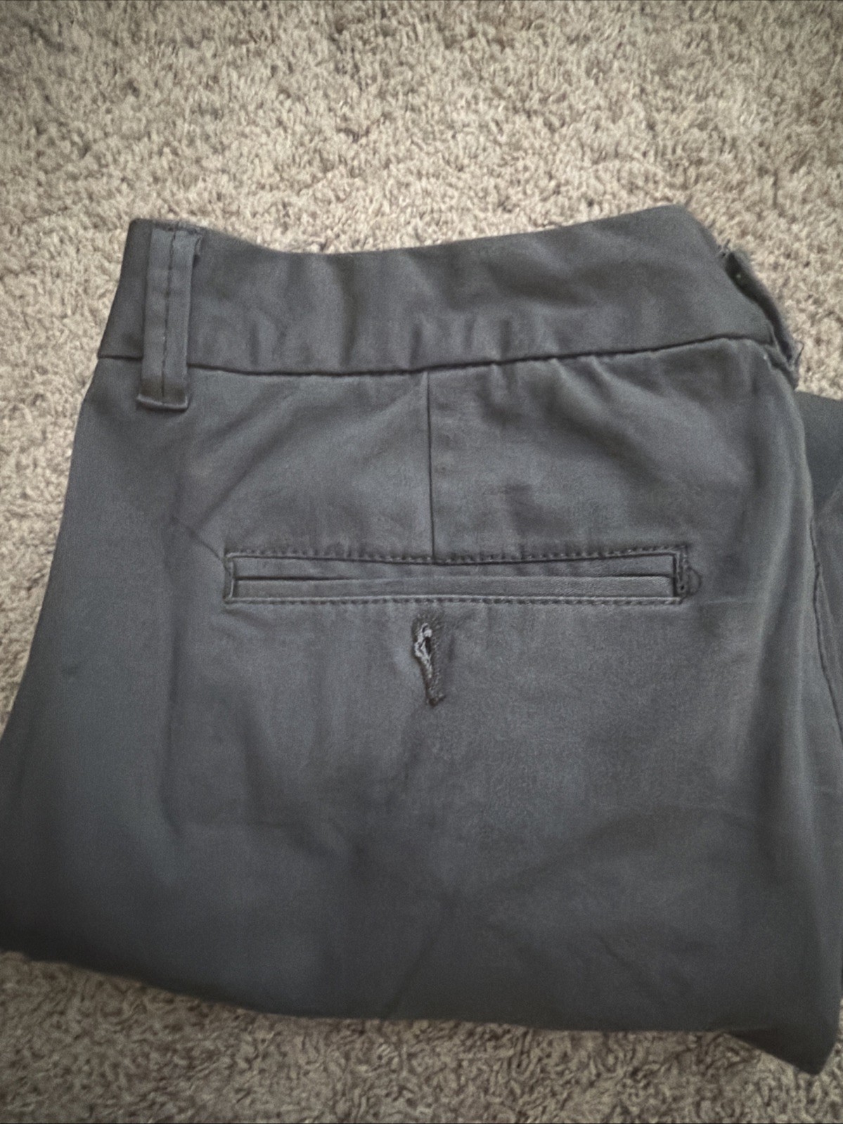 TAYLRD Chino Pants Mens 33×30 Gray Comfort Mid Rise Slim Fit. 1 Used And 1 New