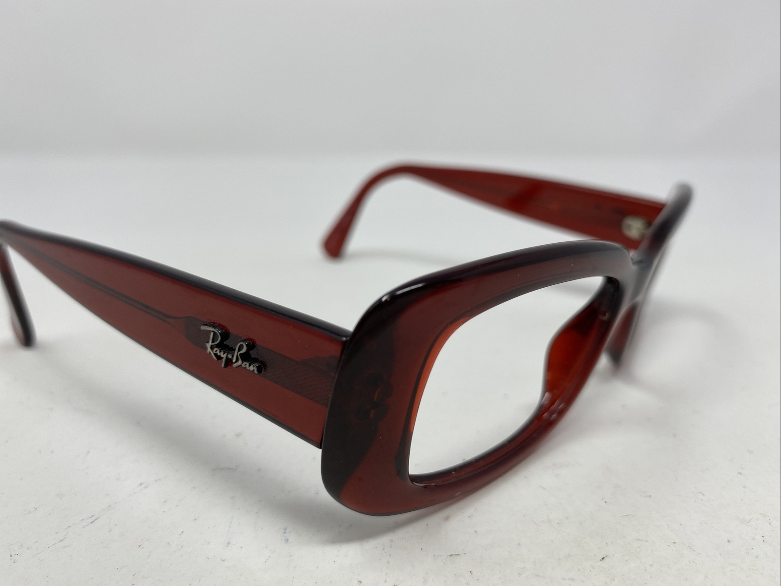 Ray Ban Italy RB 4122 735/8G 3N Burgundy Plastic Full Rim Sunglasses Frame -J13