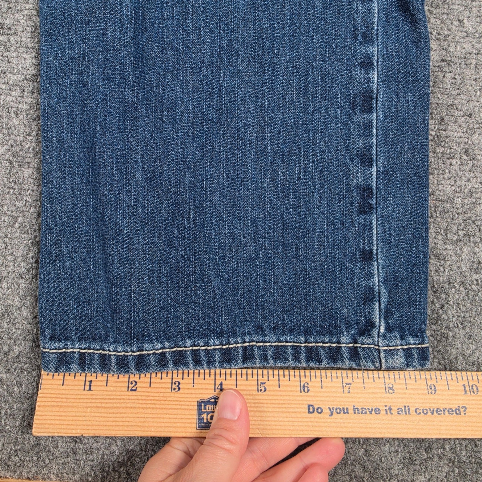 Ariat M2 Cole Jeans Mens 38×32 Blue Relaxed Boot Cut Bayshore Denim 10021850