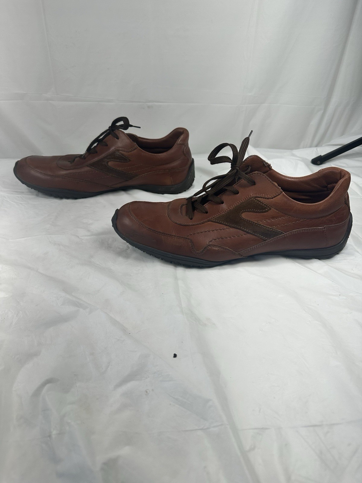 BASS MIDFIELD LEATHER WALKING SHOE SNEAKER SIZE 13 M
