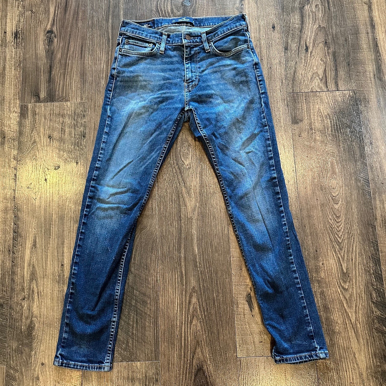 GUC Hollister Epic Flex Skinny Fit Stretch Denim Jeans, Men’s Size: W29 x L30