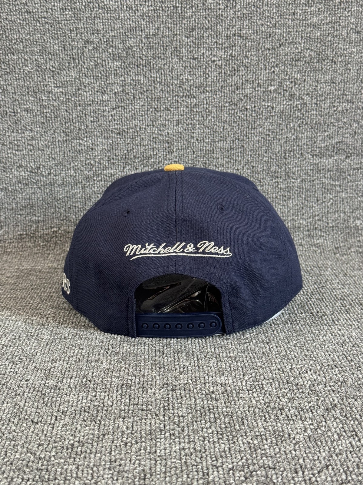 Mitchell & Ness New York Rangers Snapback Flat Brim Navy Hat