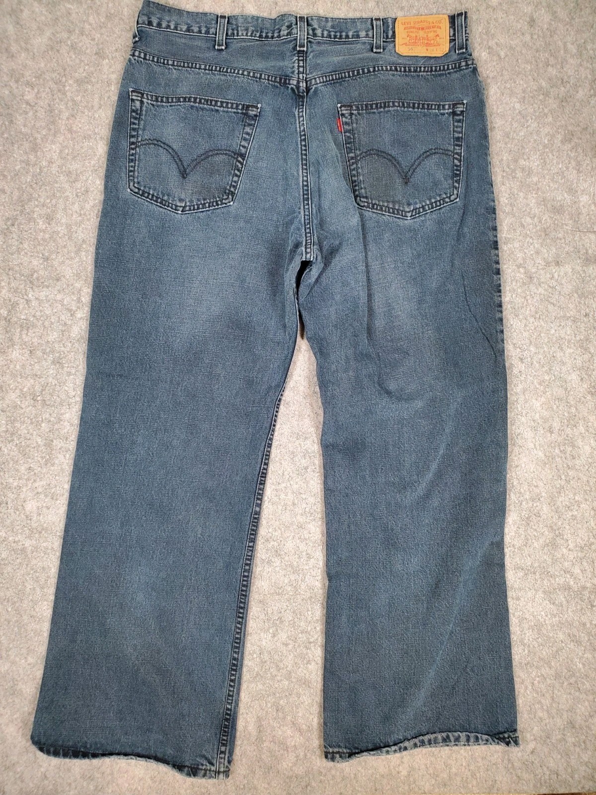 Levi’s 567 Low Loose Boot Mens Size 38×32* Baggy Y2K Skater Distressed