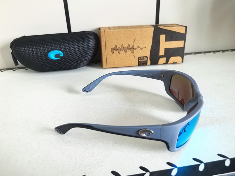 Costa Del Mar JOSE Matte Gray/Blue 580P Polarized Lenses