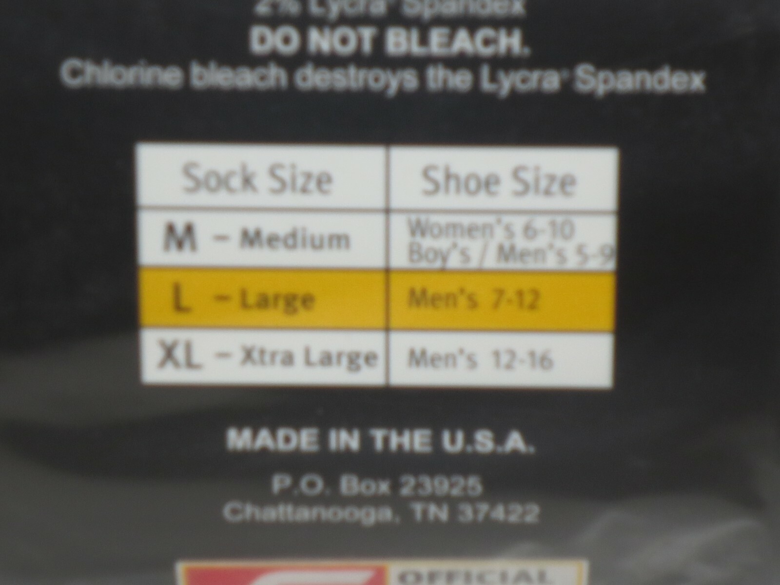 6 PAIRS Snap-On CREW Socks Men’s WHITE LARGE ~ FREE SHIPPING ~ MADE IN USA *NEW*