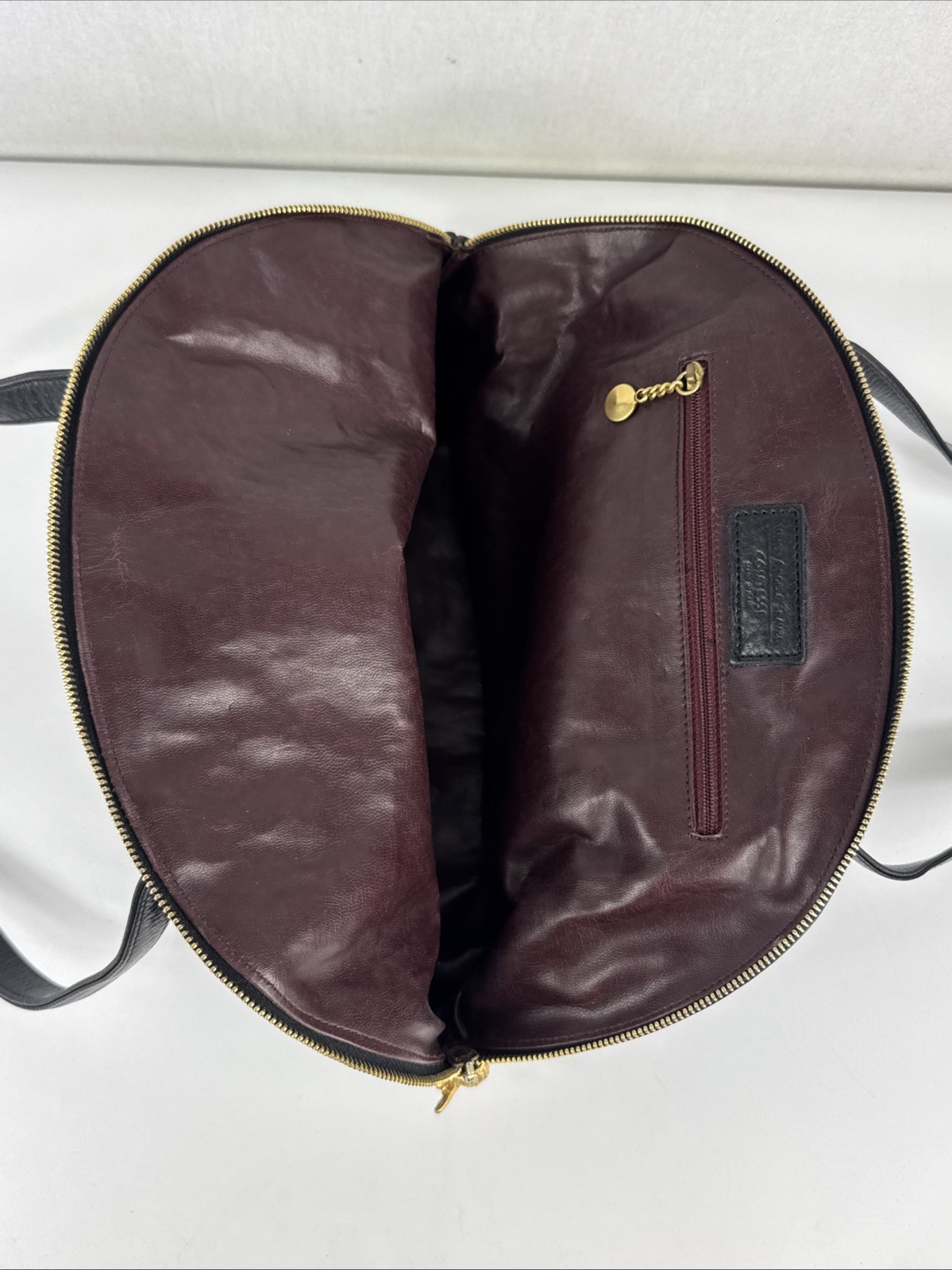 Comtesse When Angels Travel Kelly Bag 14.5″ X 11″ Black