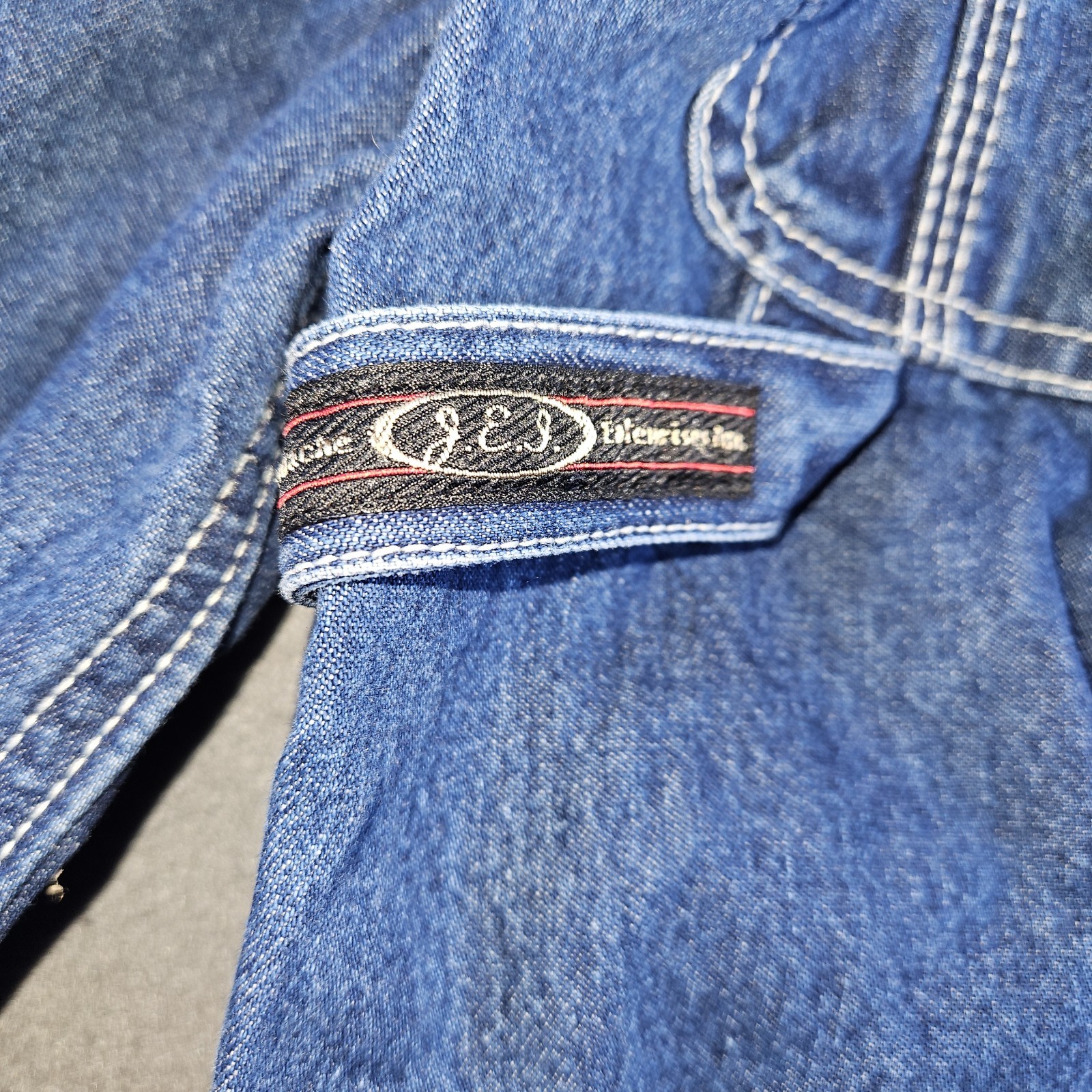 Vtg Jordache Denim Overalls Women M Carpenter Hammer Loop Baggy Y2K 90s Wide Leg