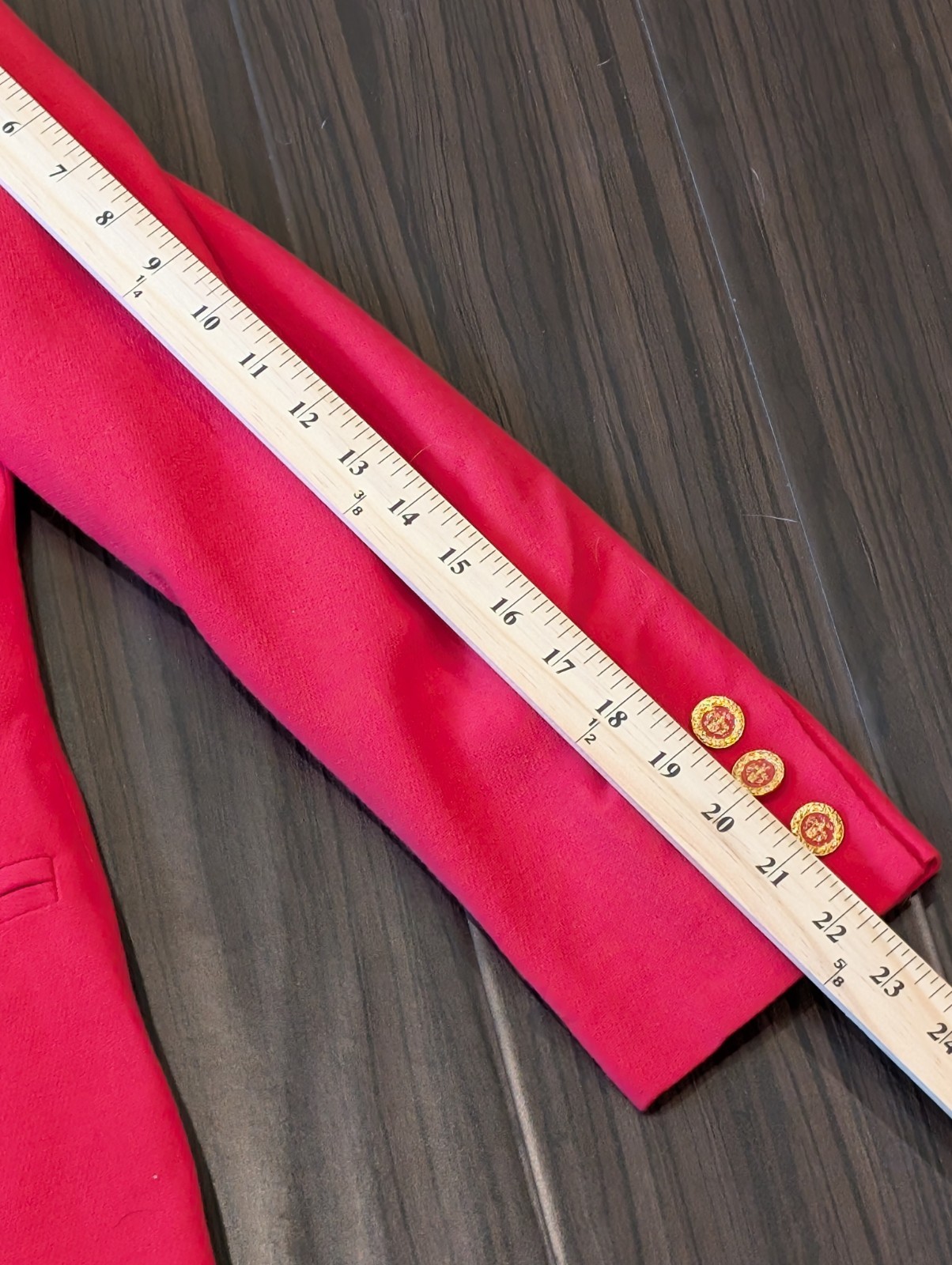 Vtg Herbert Grossman Cynthia Sobel Pink Light Red Blazer Suit Jacket 8