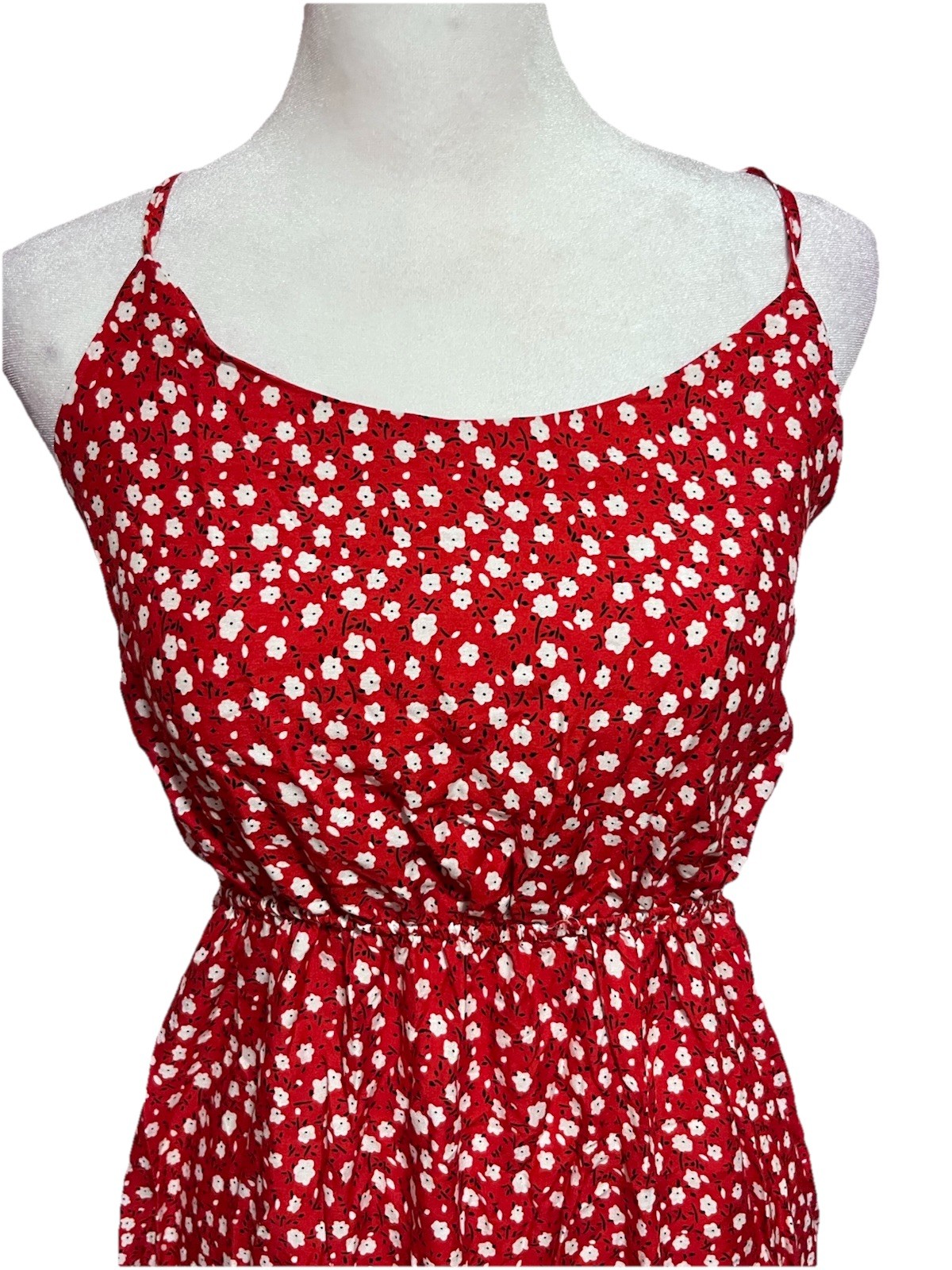 Women’s Summer Dress Size S/M Red Multi