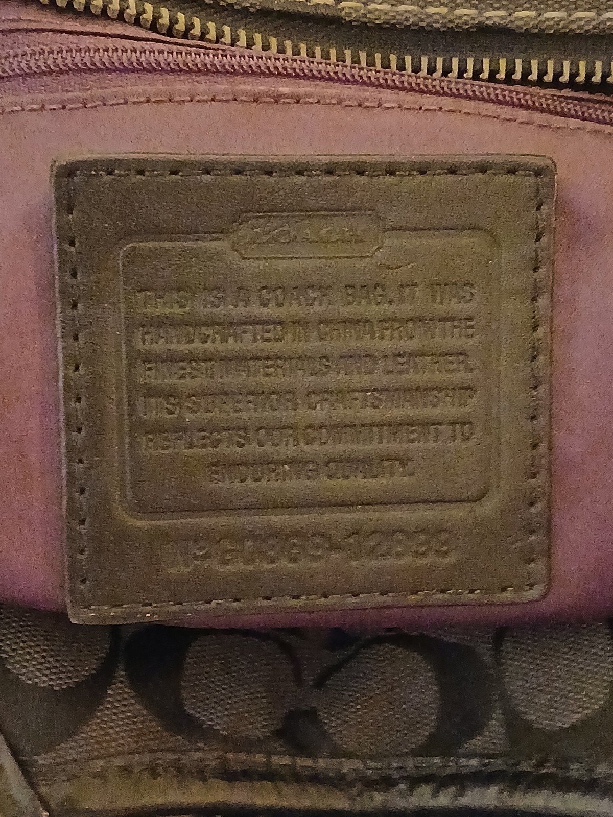 Coach Bleecker Patchwork Satchel