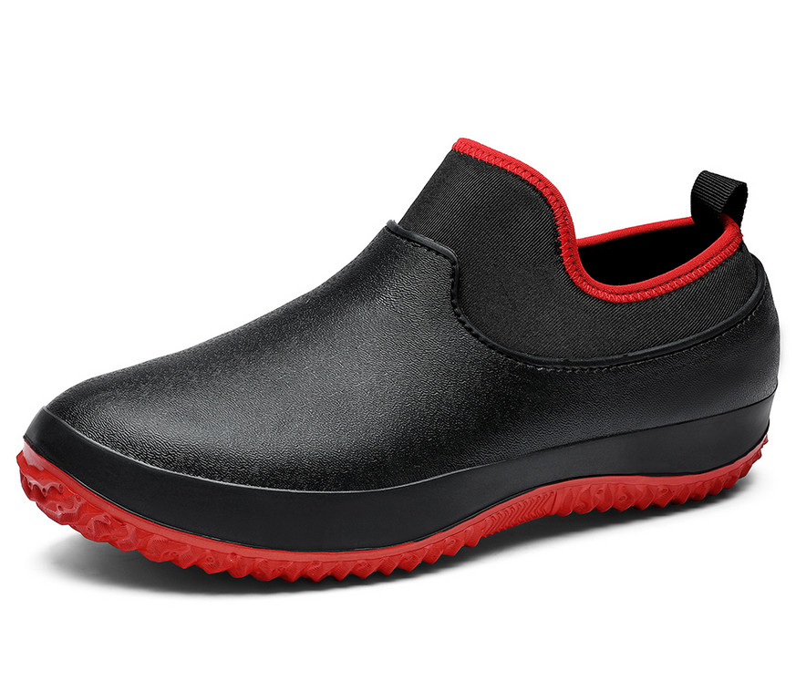 Mens Womens Waterproof Low Top Ankle Rain Boots Casual Garden Outdoor Shoes Size