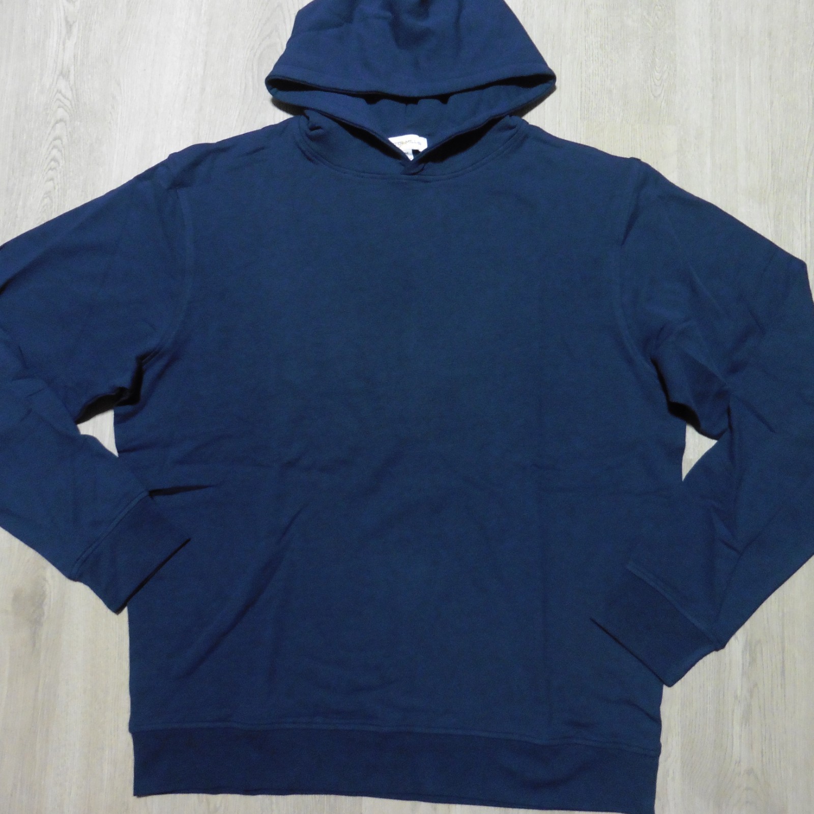 PETER MILLAR Mens M MEDIUM OASIS HOODIE NAVY BLUE PULLOVER SWEATSHIRT MF25K68