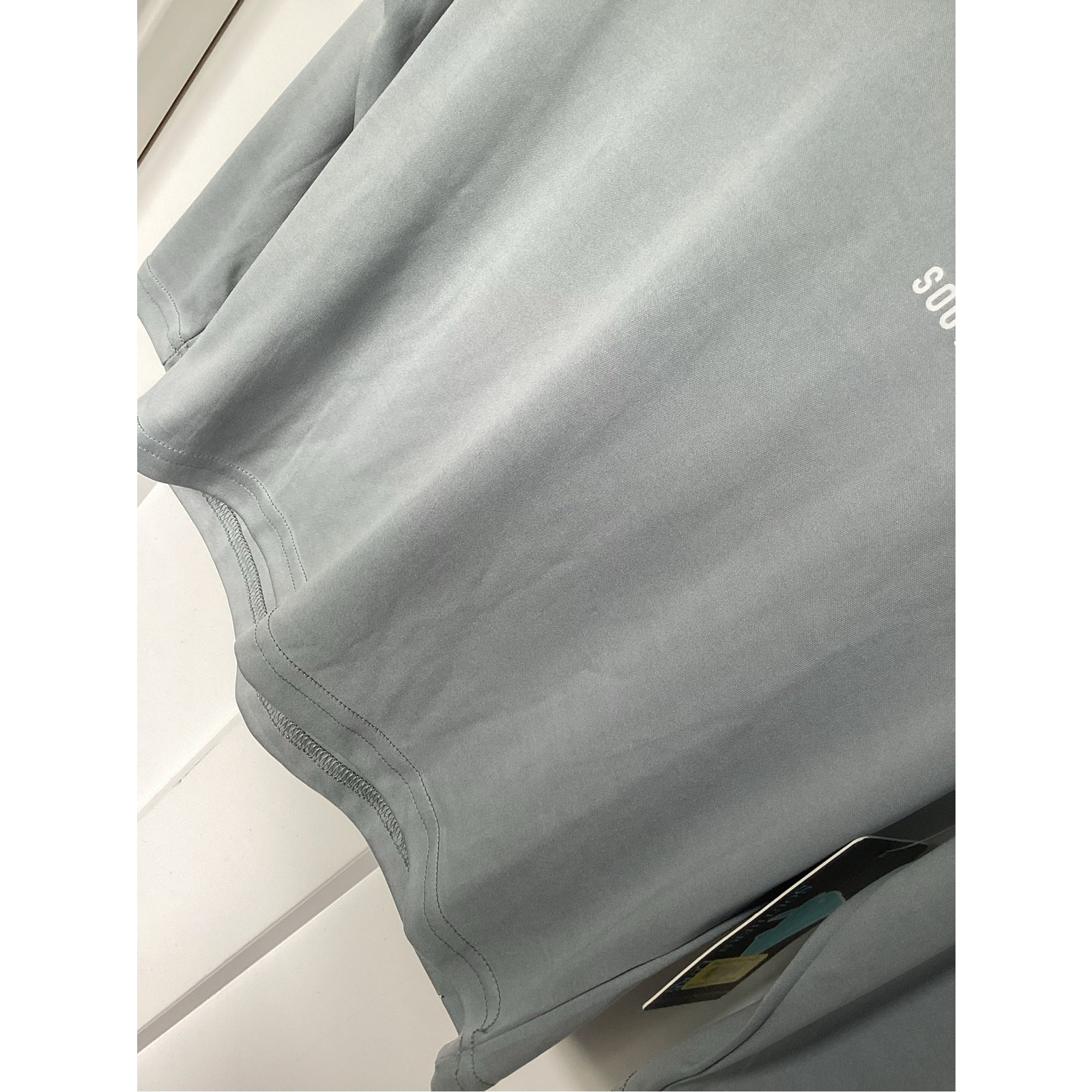 New Southern Lure Youth Long Sleeve UV50 Performance Tee Shirt Gray Size Small