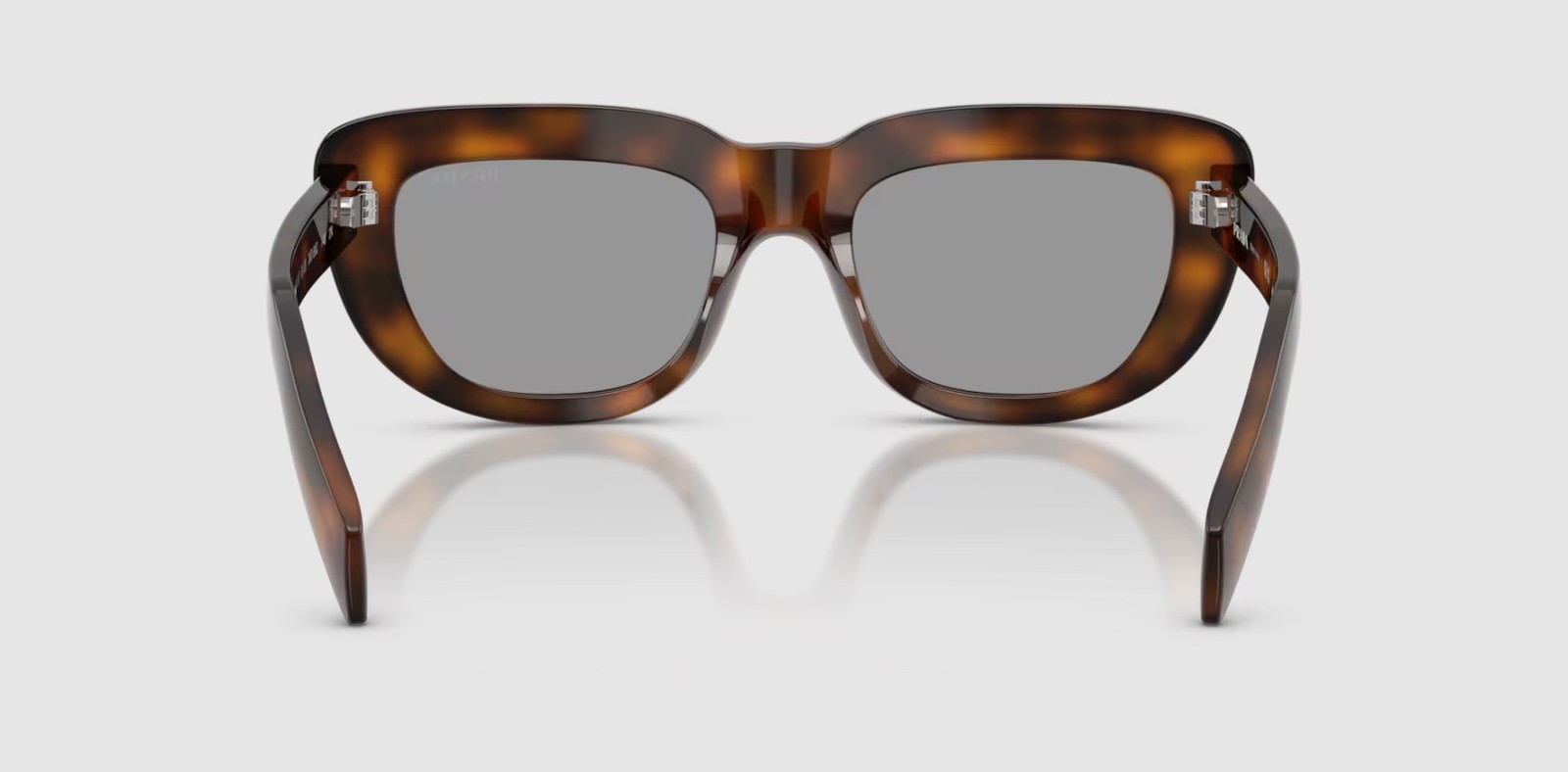 PRADA PR D07S 20D50Q Juniper Tortoise Grey 53 mm Women’s Sunglasses