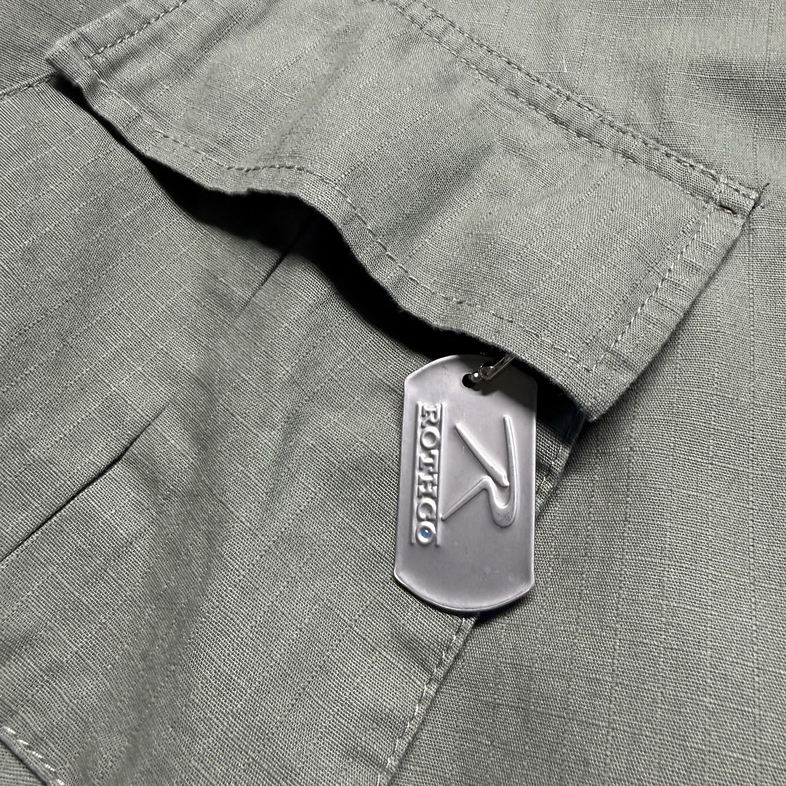 NWT Rothco Vietnam Fatigue Ripstop BDU Shirt Mens XL Olive Drab Slant Pockets
