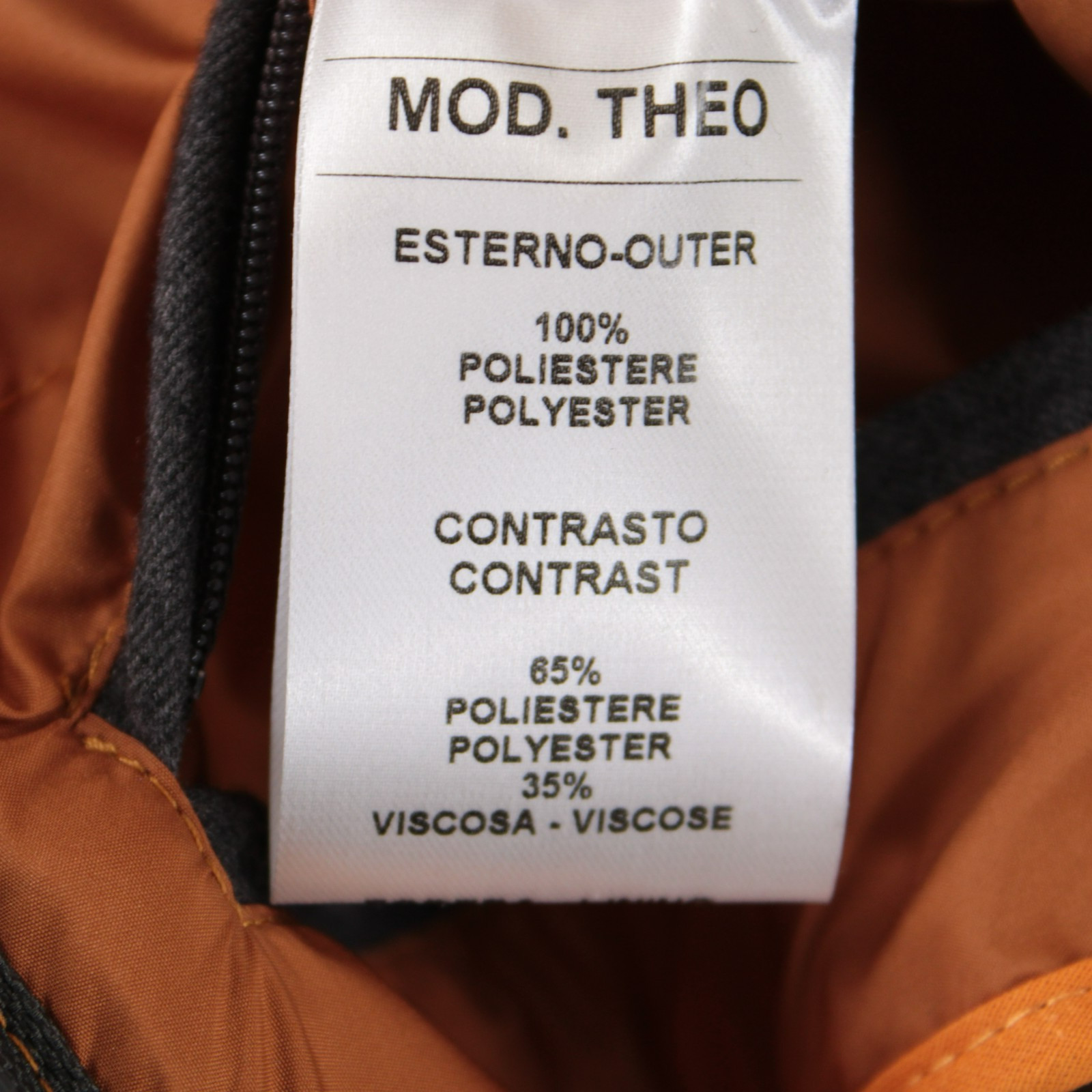 Waterville NWT Polyester Quilted Vest Size 54 (2XL US) Theo In Solid Orange