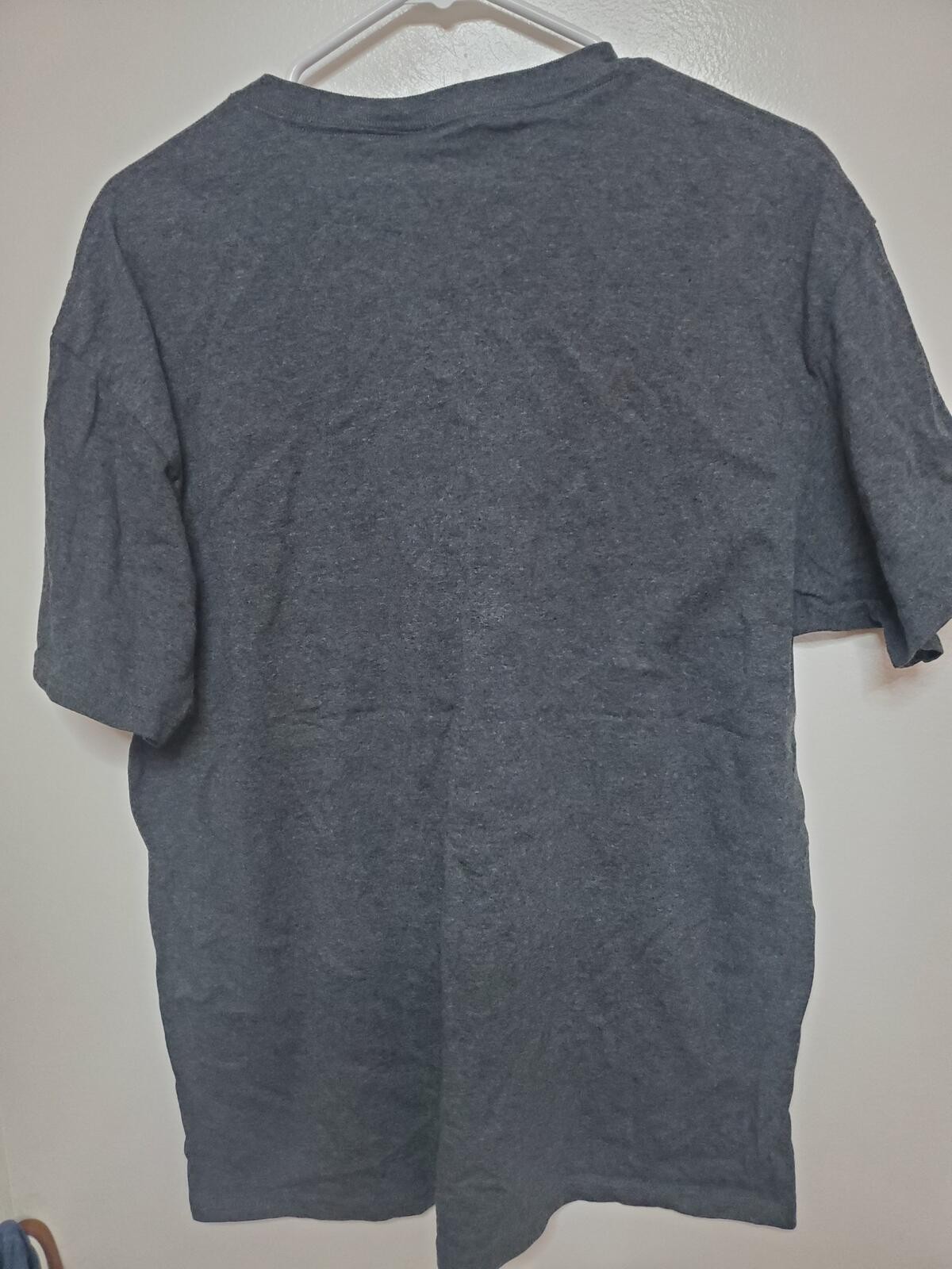 Jerzees MedZed Graphic T-Shirt Charcoal Gray Size Large