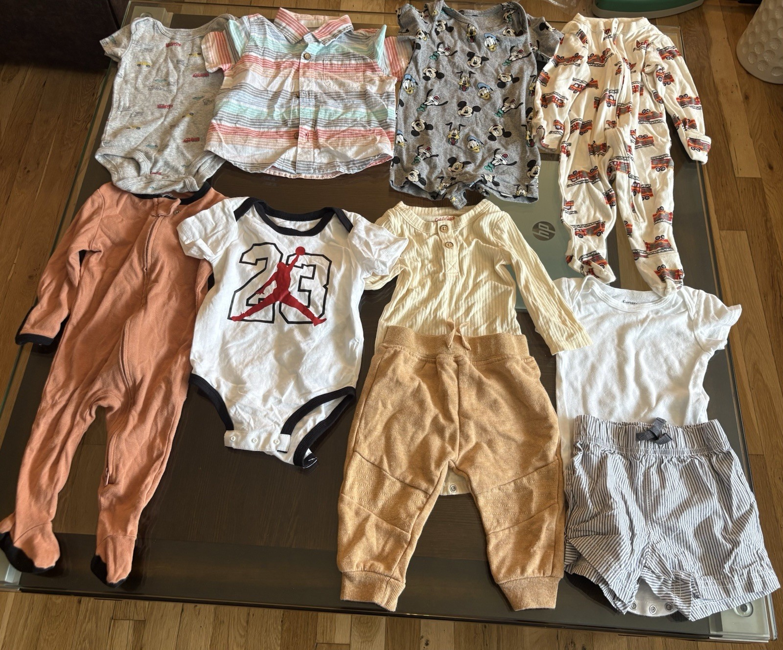 Boy Baby Clothing Lot Multicolor Disney Mickey. 3-6 months. 10 pieces