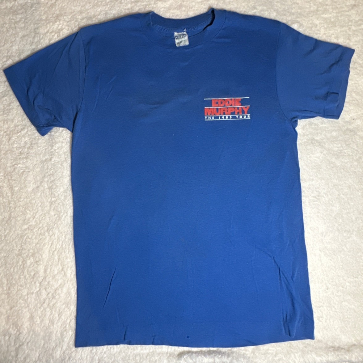 Vintage EDDIE MURPHY The 1985 Tour Ched By Anvil Large Single Stitch