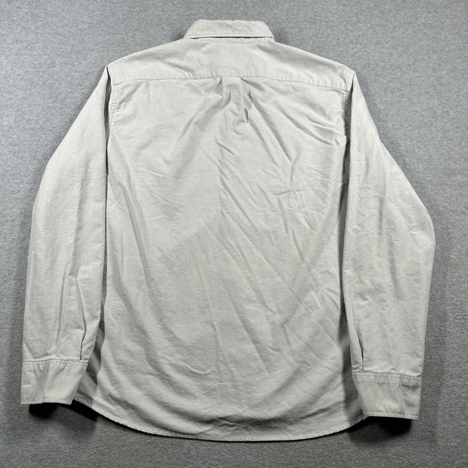J Crew slim fit flex oxford button down shirt men’s extra large gray long sleeve
