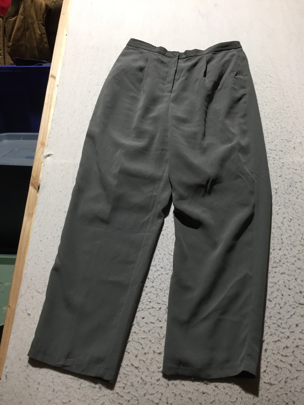 Jessica London Dress Pants Womens 22WT Womens Tall Gray Elastic Waist