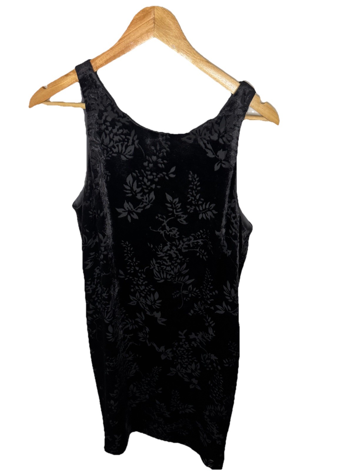 Classic Black Dress Ann Taylor Black Floral Velvet Sheath Dress Size 12