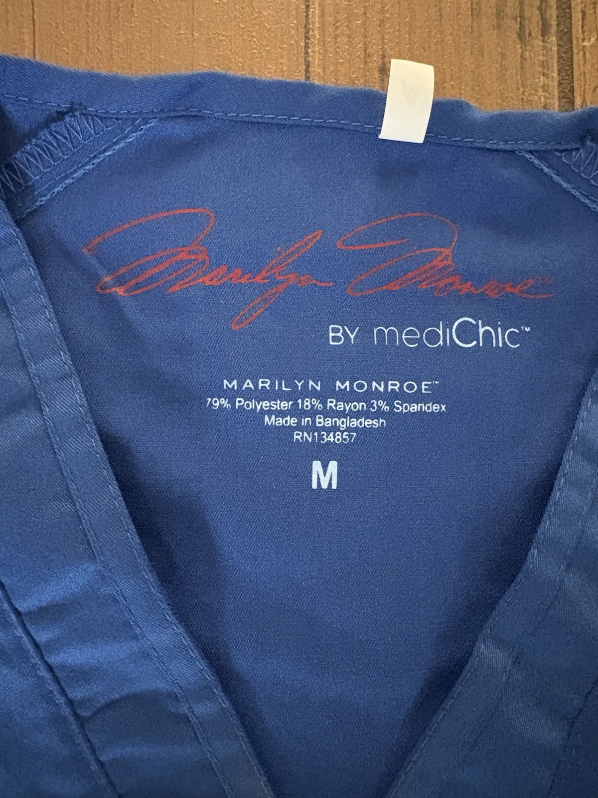 MediChic Marilyn Monroe Graphic Scrubs