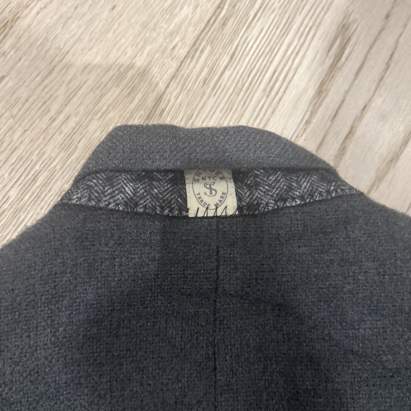 Todd Snyder Mens Size 40 R Gray Wool Mayfair Fit Blazer
