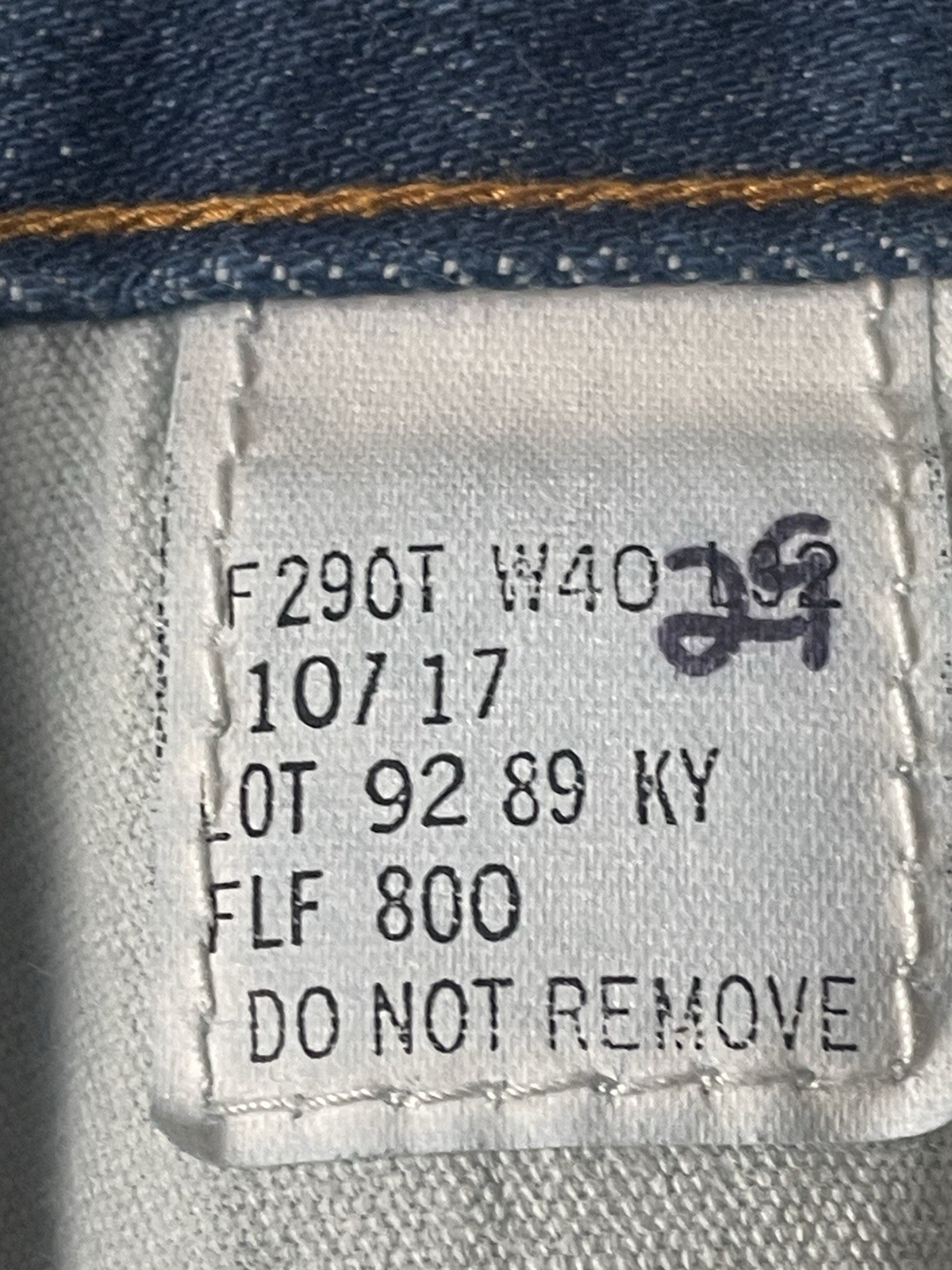 Tyndale FRMC Jeans Men 40×32 (40x 29) Blue Arc Rated/Flame Resistant F290T