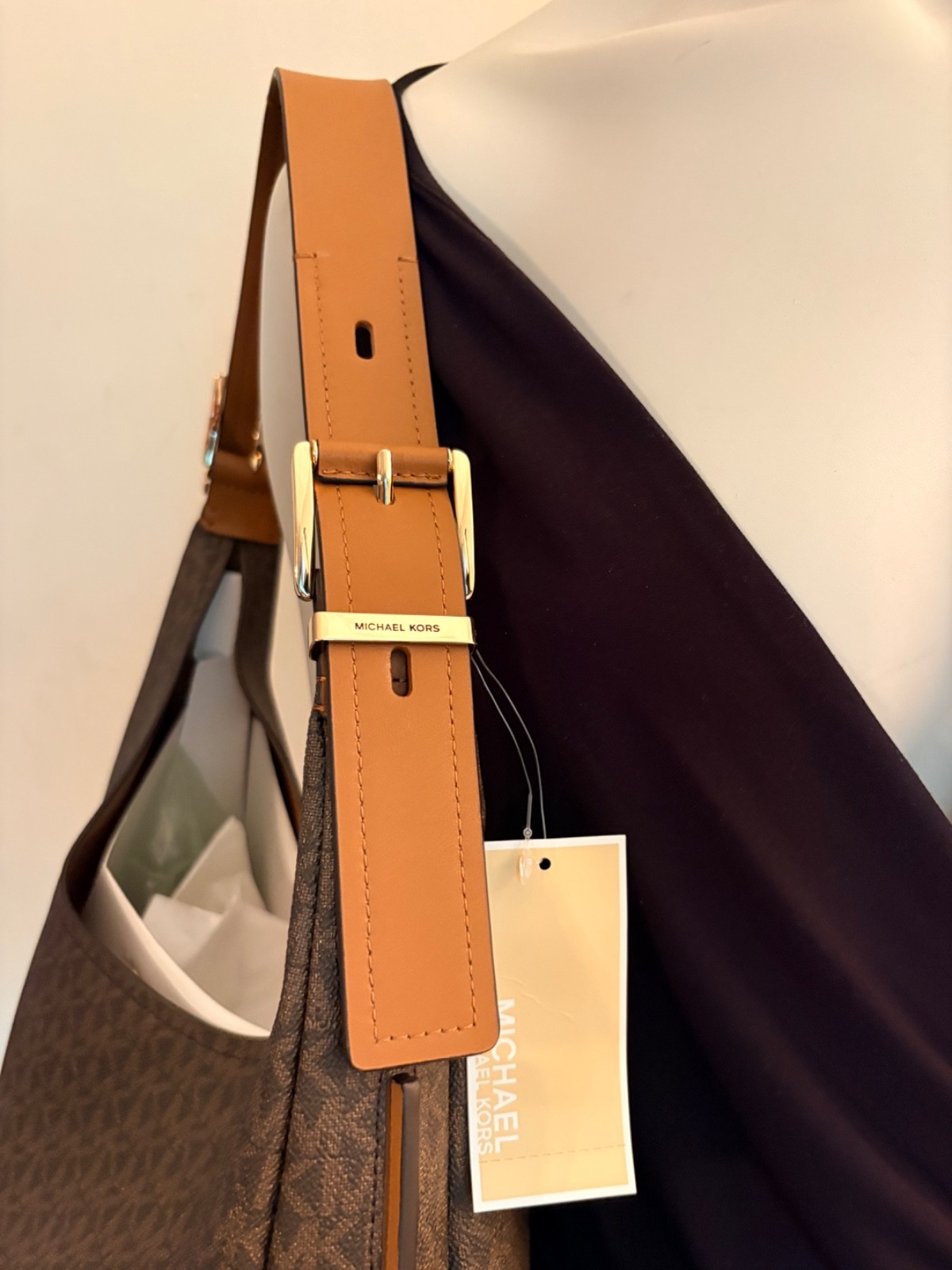 $398 Michael Kors Authentic Nolita Large Hobo New Handbag