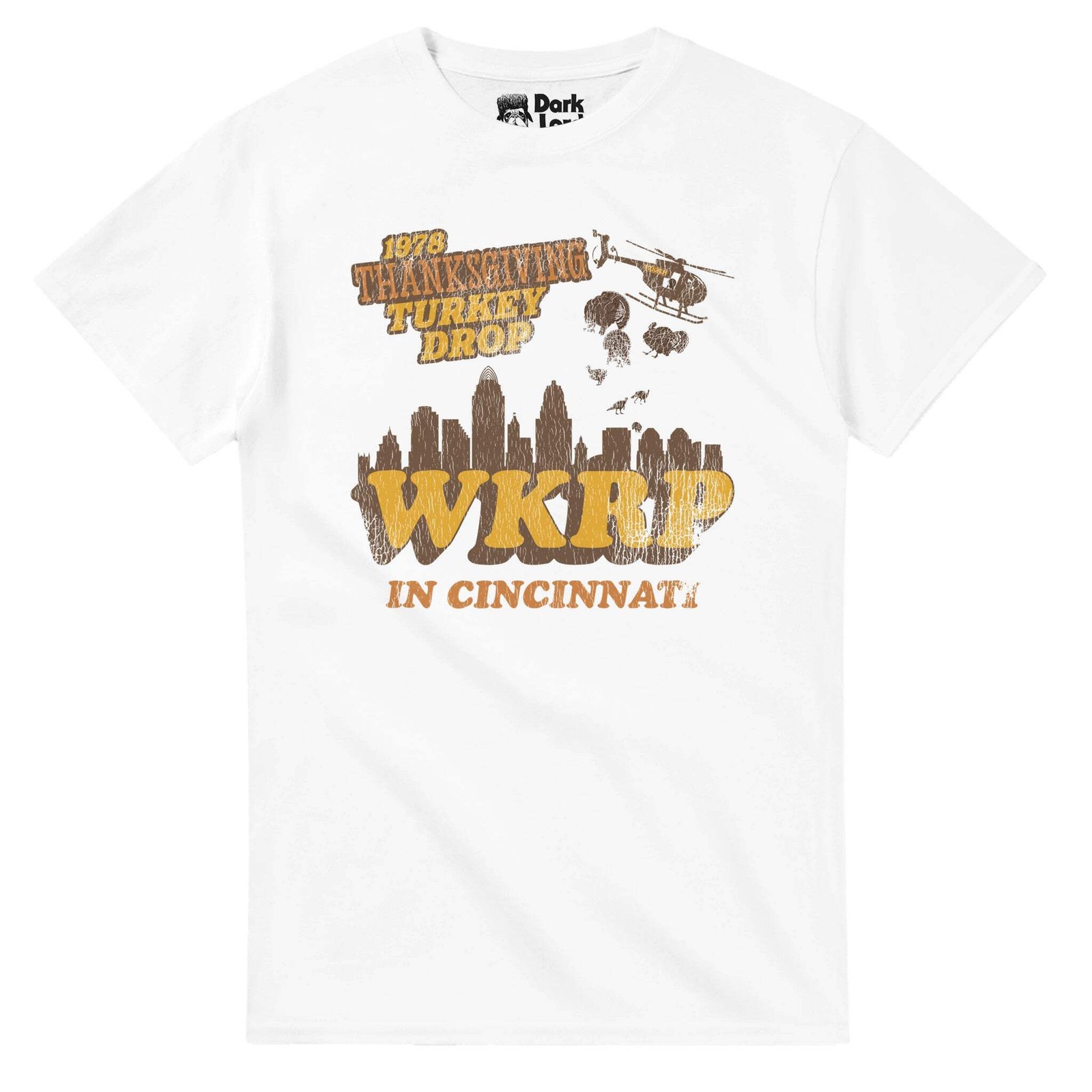 WKRP In Cincinnati Thanksgiving Turkey Drop T-Shirt