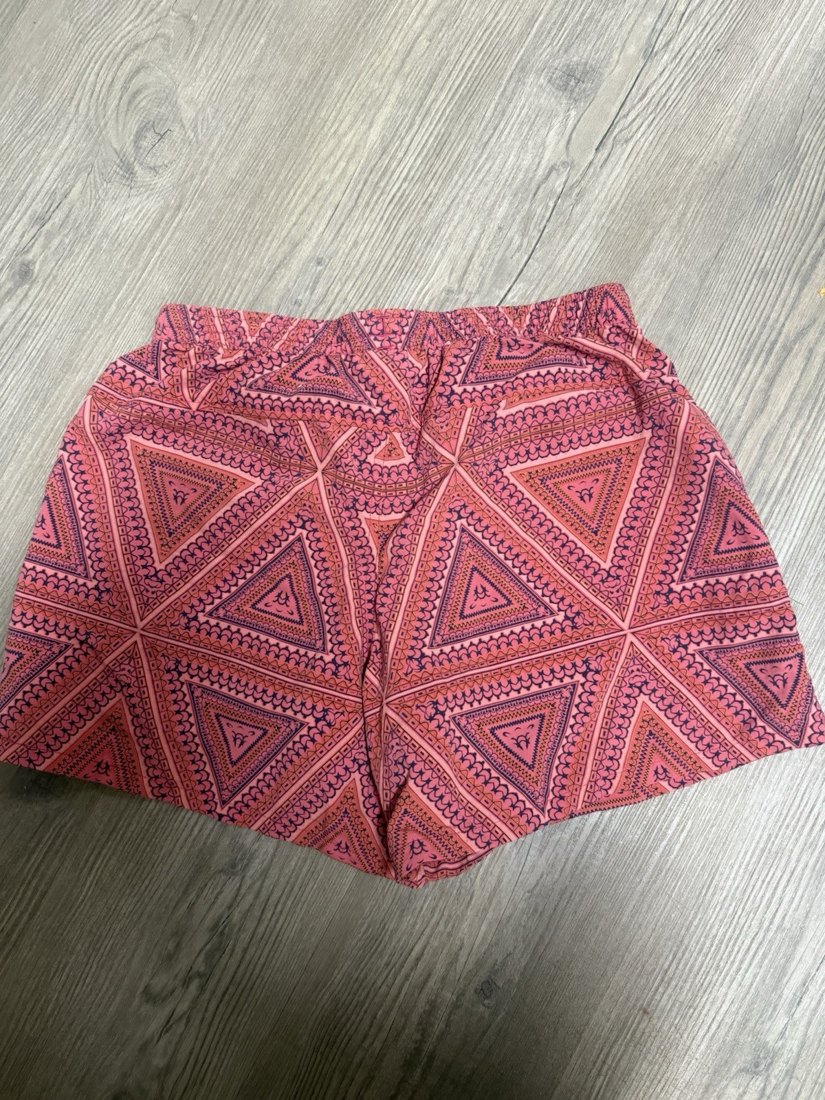 Patagonia Women’s Athletic Shorts S Pink Purple Geometric Elastic Stretch