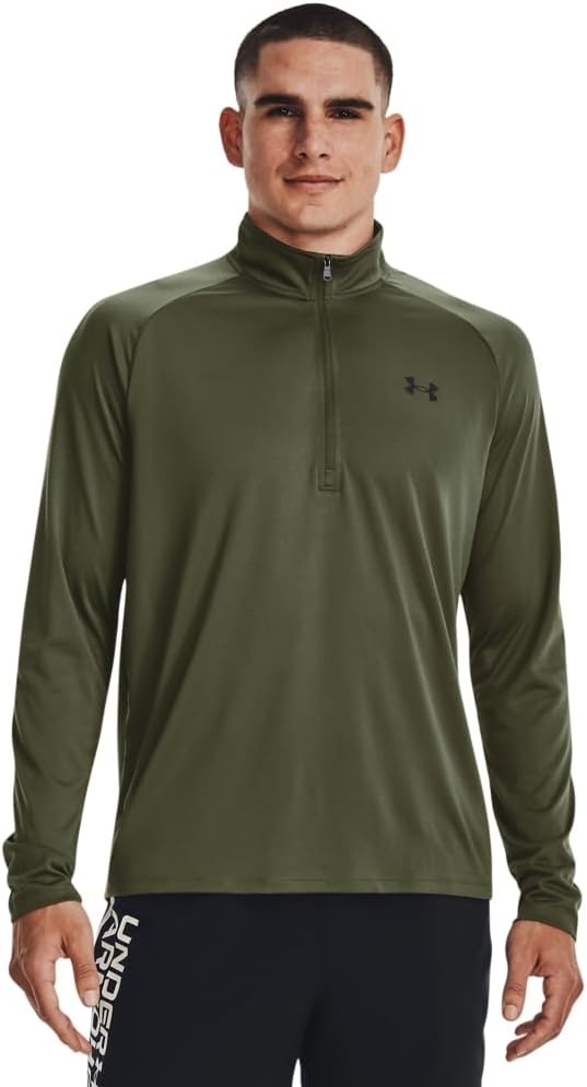 Under Armour Men’s Tech 2.0 1/2 Zip Size 3XLT Marine Green 1328495