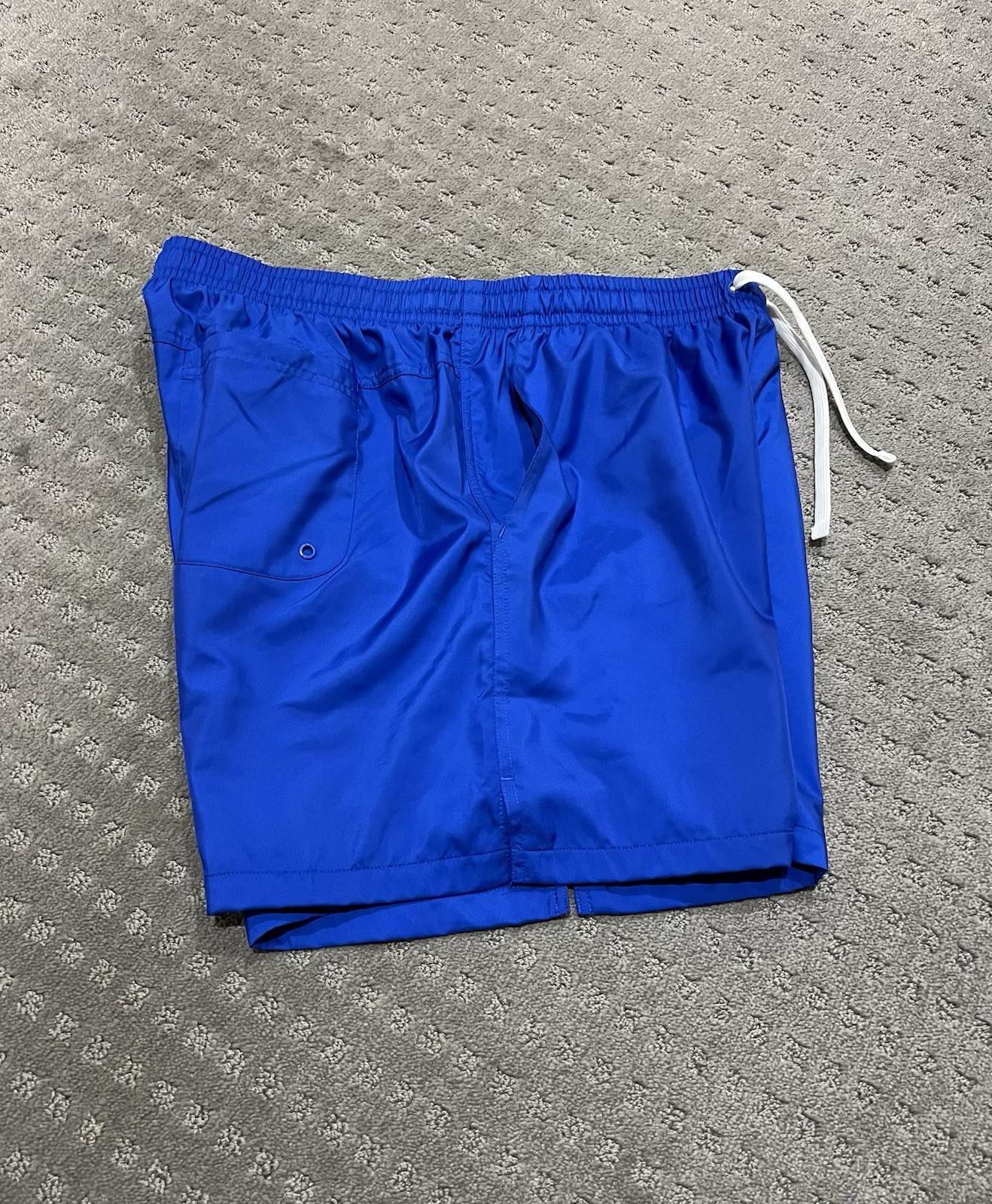 Nike Club Woven Standard Fit Mid Thigh Length Blue Shorts AR2382-480 Men Size XL