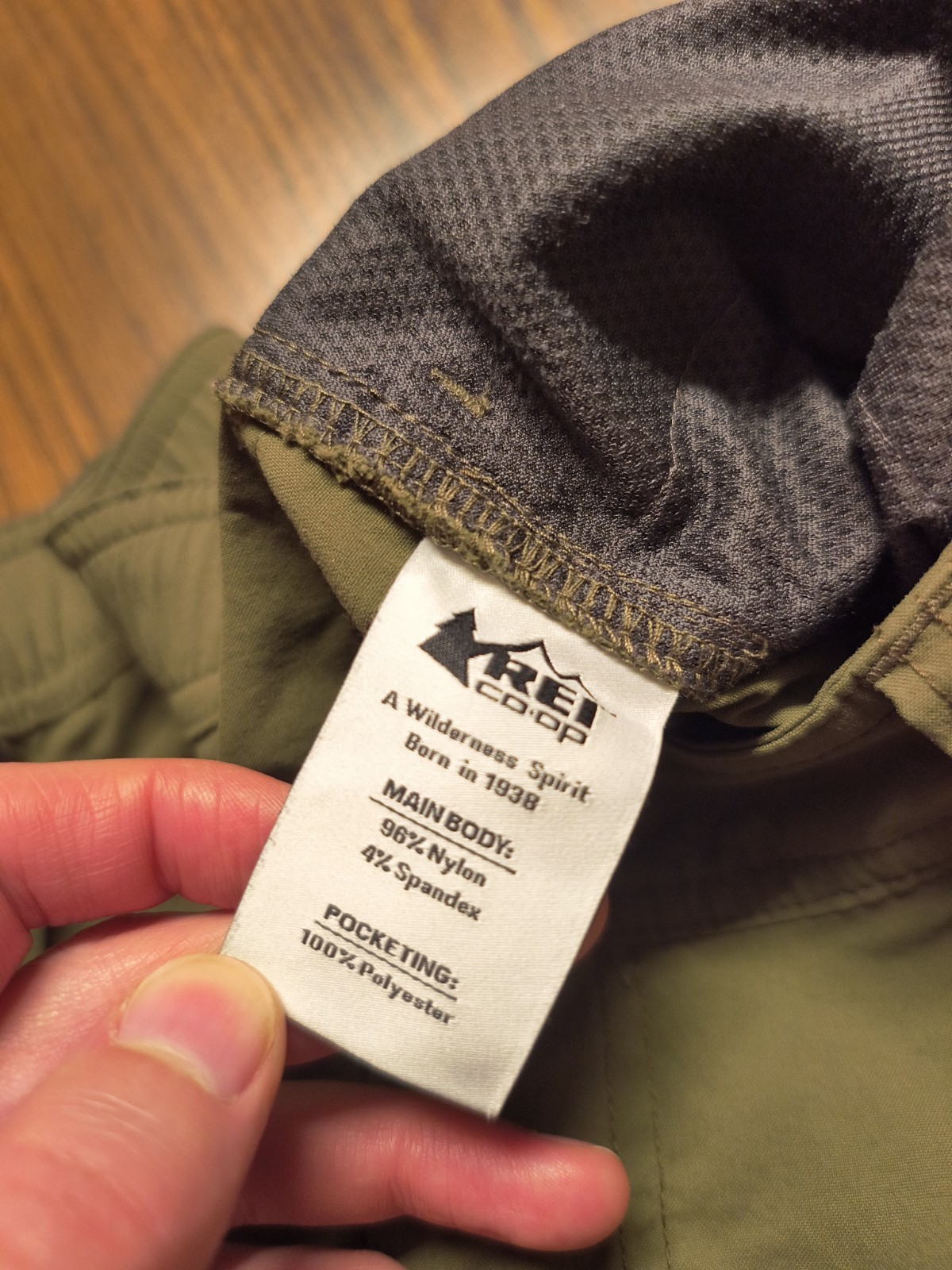 Lot of 2 Rei Co-op Convertible Pants Mens 48×30 Green Cargo 23414 Hiking