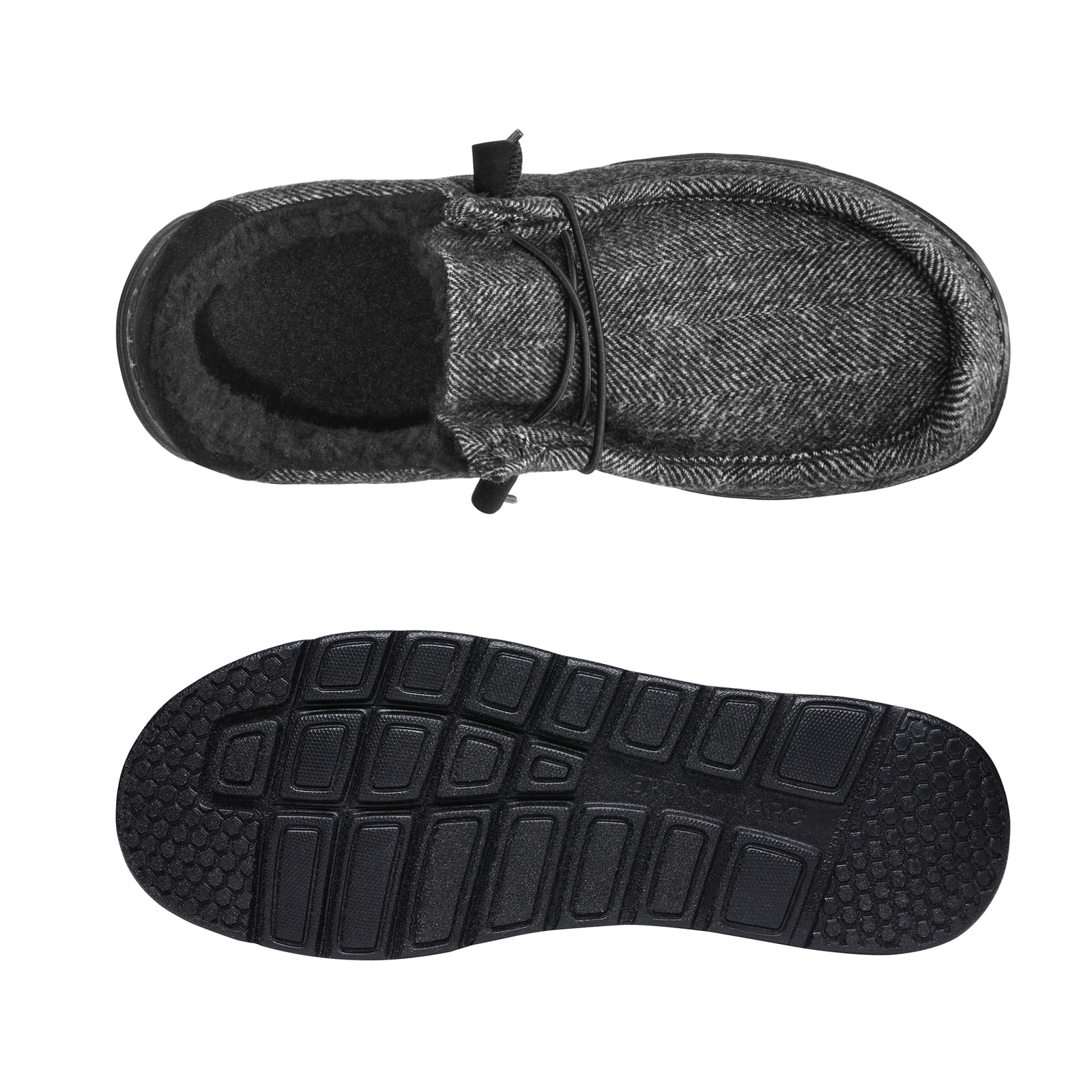 Bruno Marc Men’s Lightweight Slip-on Faux Fur Lined Loafers Casual Shoes