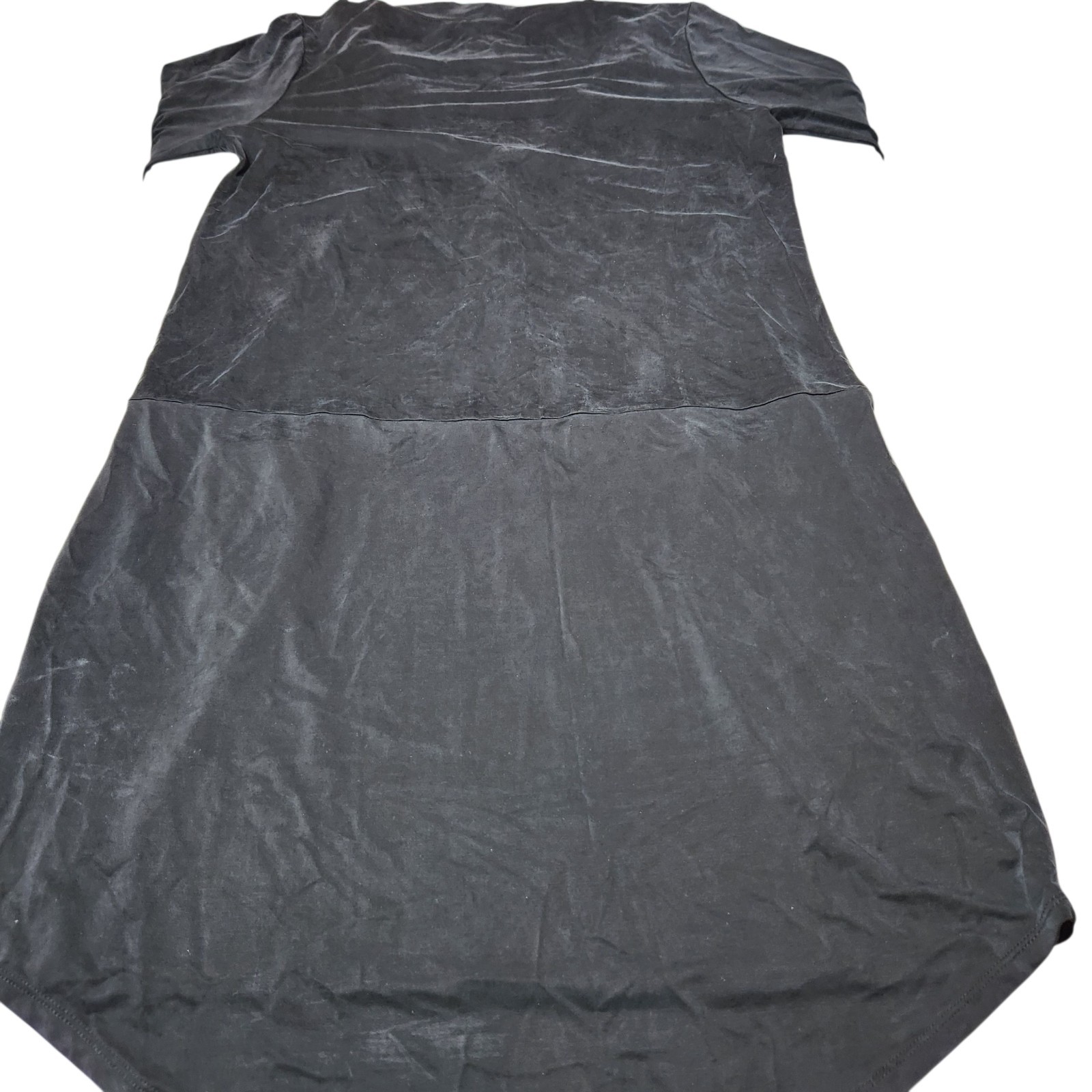 Anthropologie Dolan Dress Size Medium Tegan Black Tunic Soft Cupro Minimal 3/4