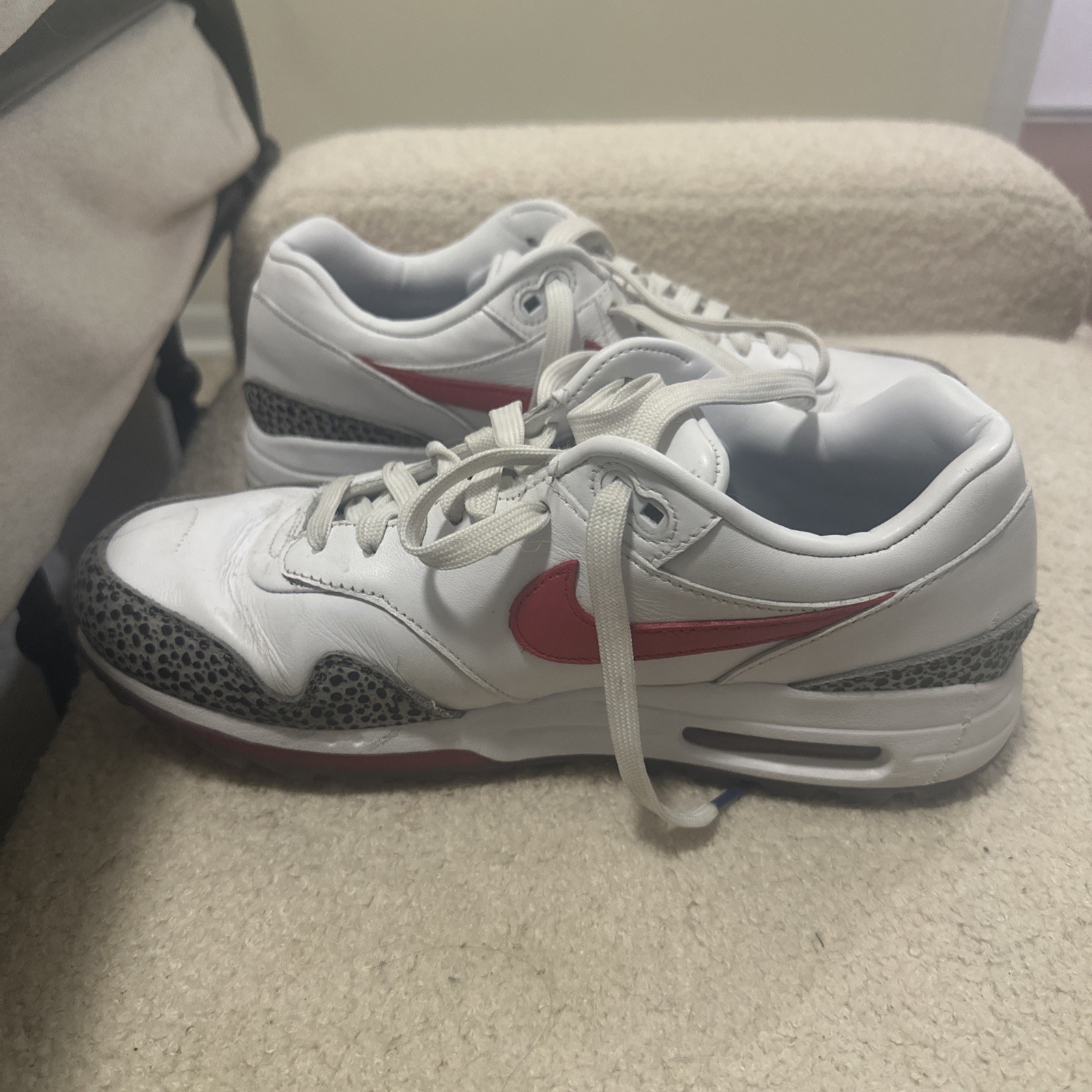 Size 7.5 – Nike Air Max 1 Golf NRG Habanero Red 2019