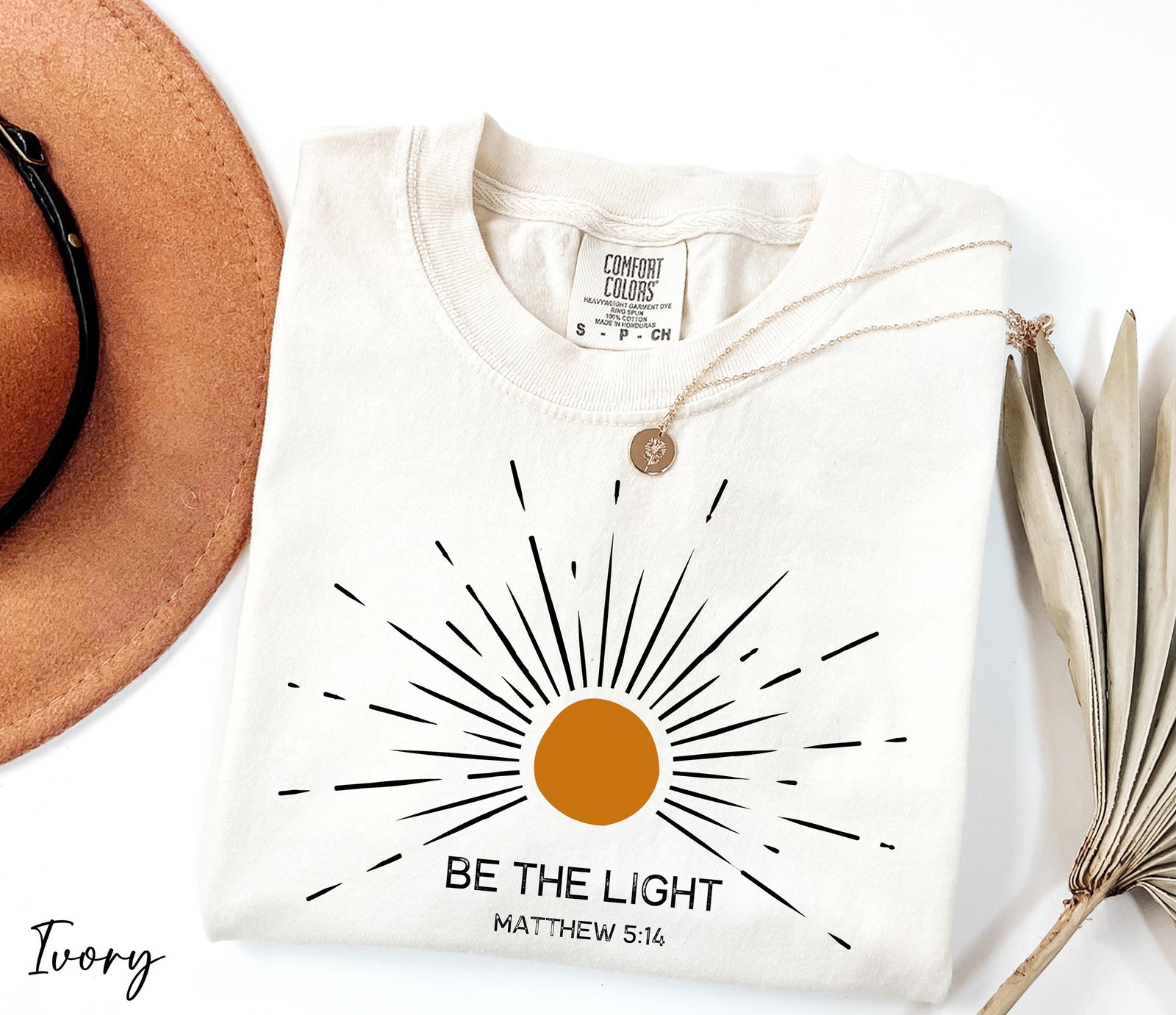 Be The Light Shirt, Bible Verse Shirt, Religious Shirt, Faith Shirt, Sunlight