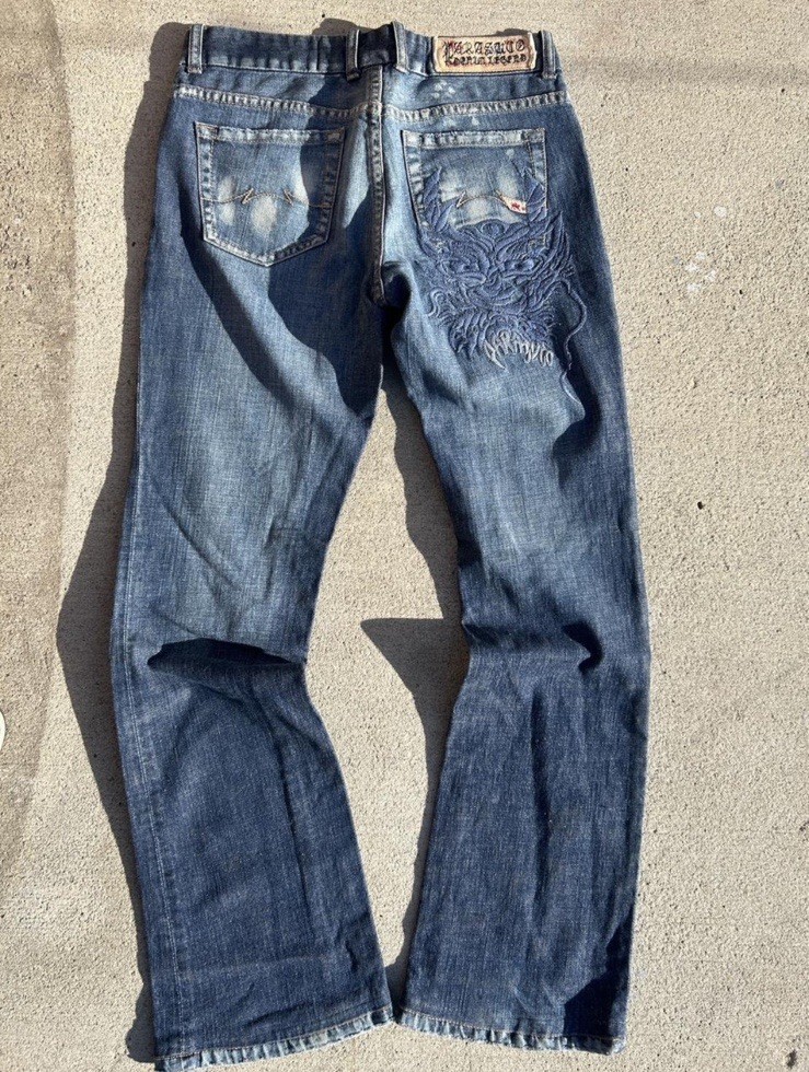 Marasuco Denim Legend Bootcut Jeans Blue Regular Fit Mid Rise Cotton Blend