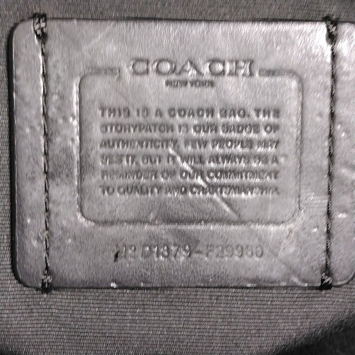 COACH signature shoulder bag F29960 13a