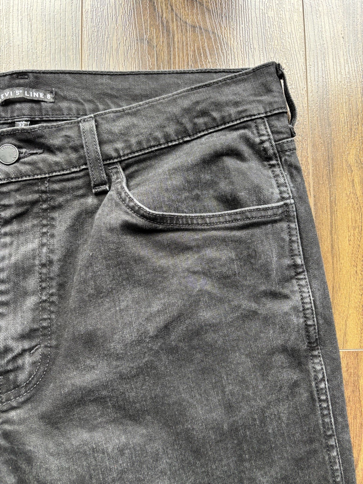 Vintage Levis 511 “Line 8” Slim Fit W36 L32 Charcoal 29923-0006 BNWOT RRP £139
