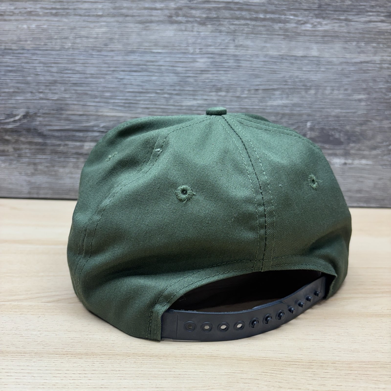 Vintage State Forest Officer Hat Cap Snap Back Green Ranger Forestry Made In USA