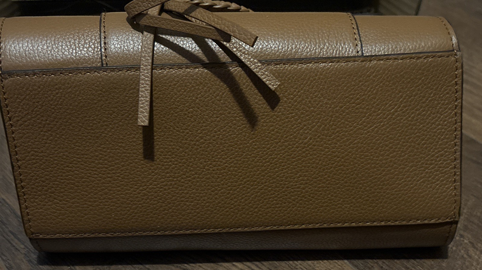 See By CHLOE Joan Mini Crossbody Leather Suede Bag Brown New With Defects