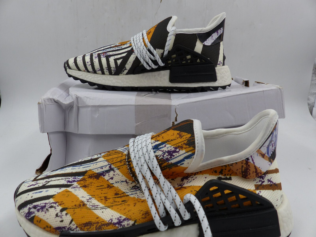 MULTI PATTERNED AND YELLOW MULTI COLORED COMFORTABLE SNEAKER FOR WOMEN SZ 8.5