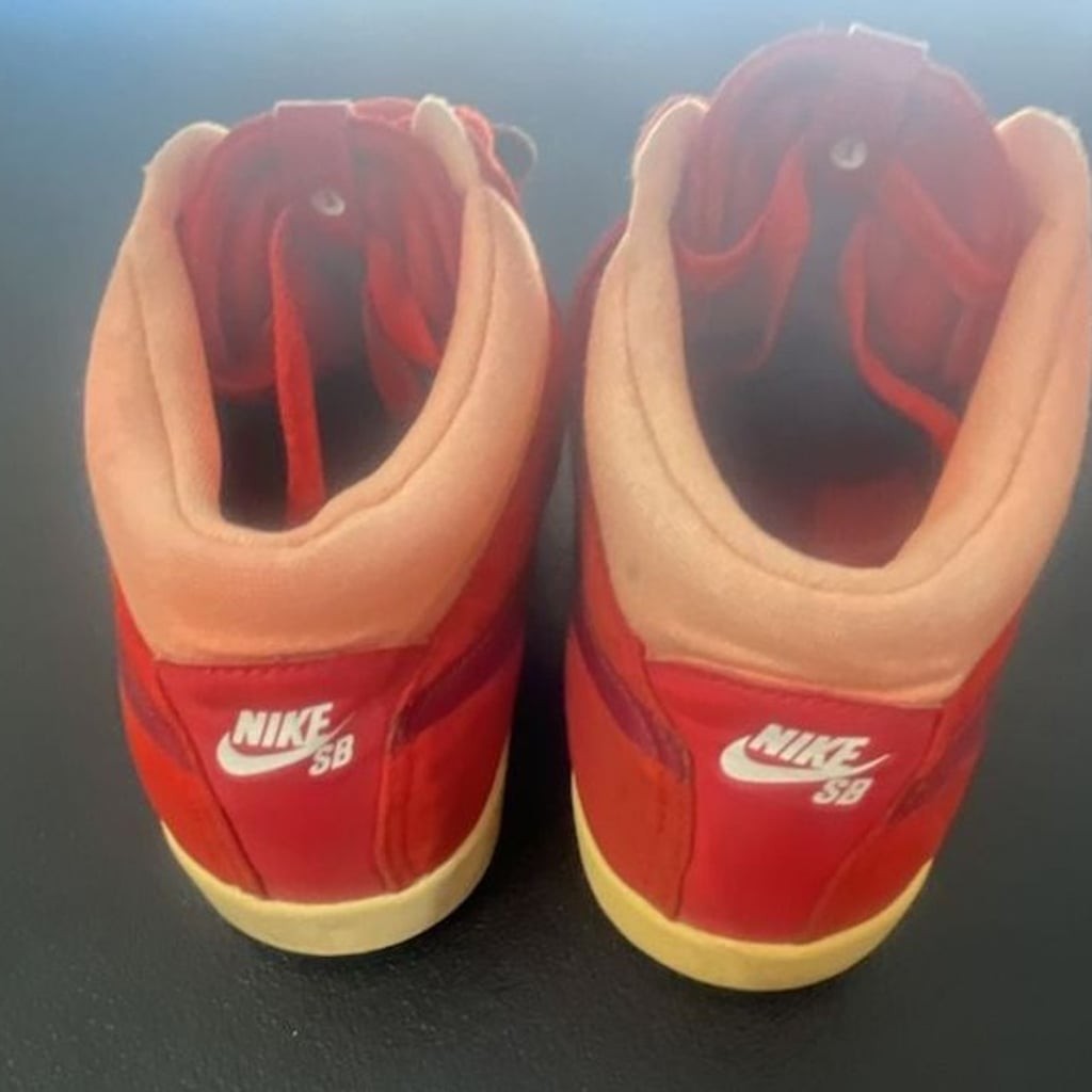 Nike SB Eric Koston Mid R/R Red Sneakers Shoes 654146-661