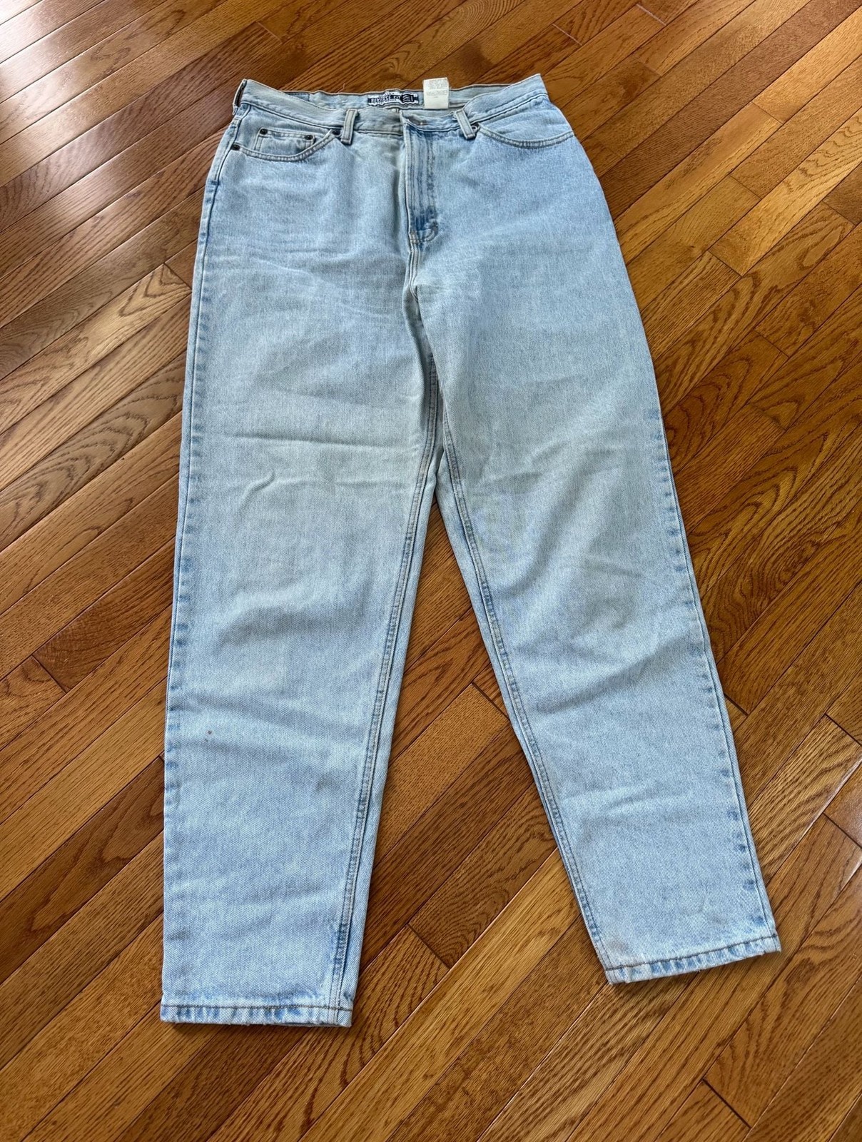 Vintage GAP Denim Women’s Reverse Fit Jeans USA Light Wash High Rise Size 14R
