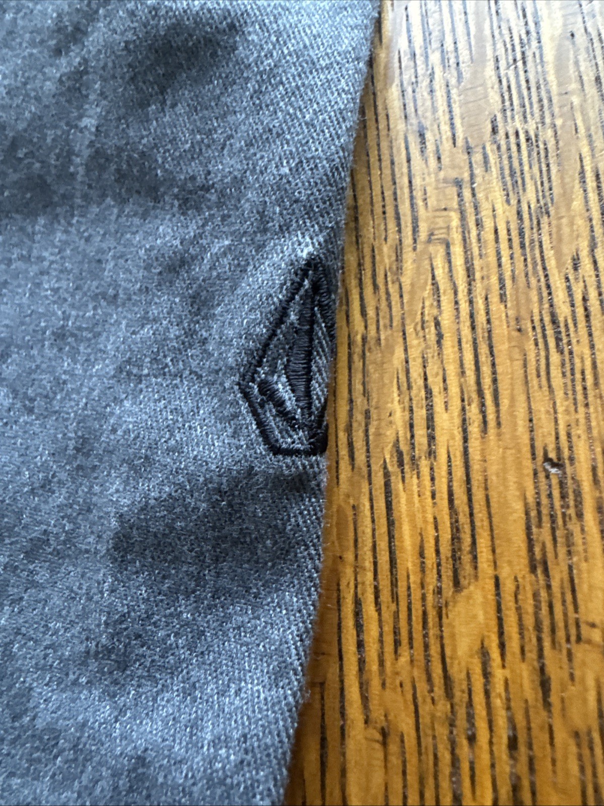 Volcom Pants Gray Flat Front Men’s Size 38×33 True to this