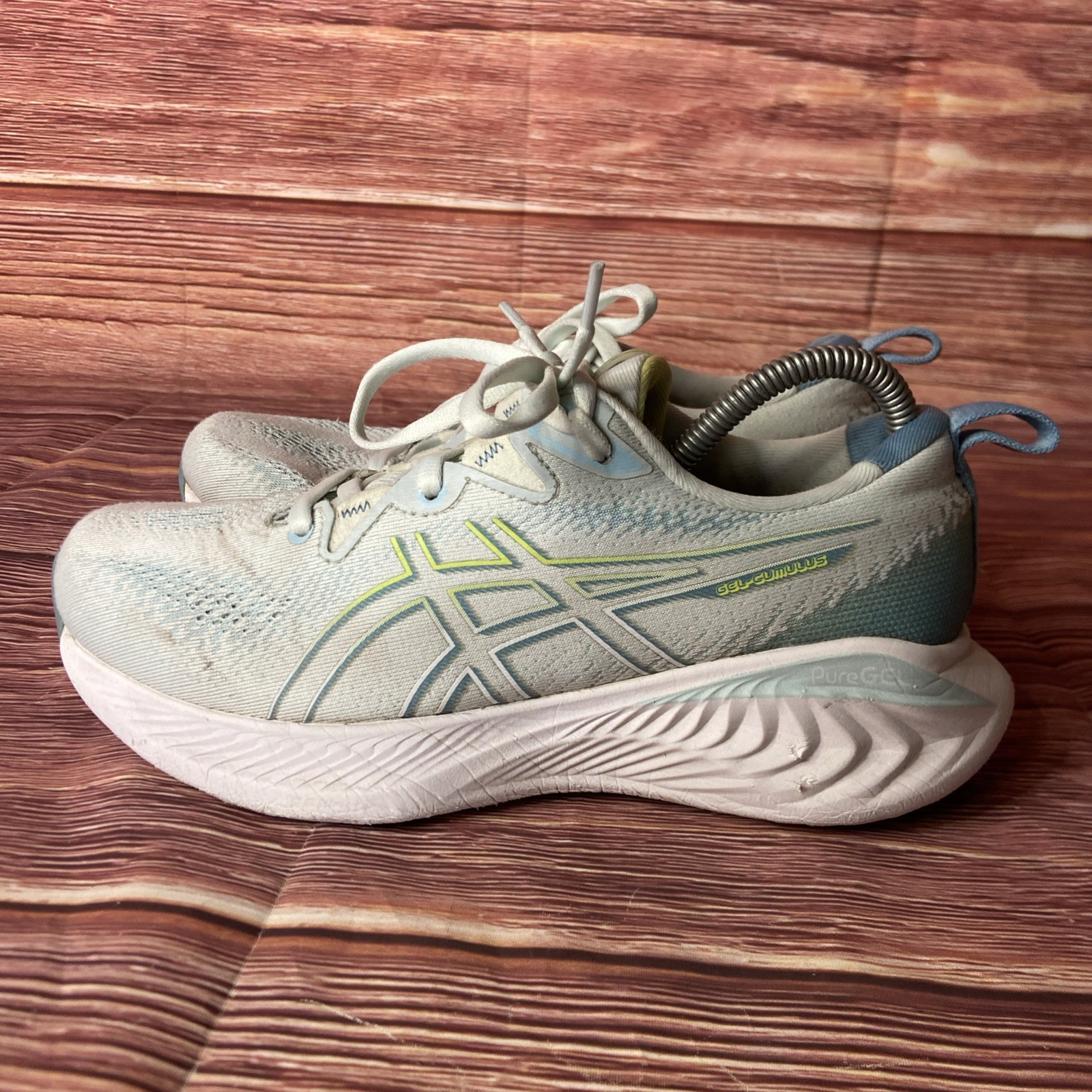 Asics Women’s Gel Cumulus 25 Light Blue Running Shoes Sneakers 1012B441 Size 8