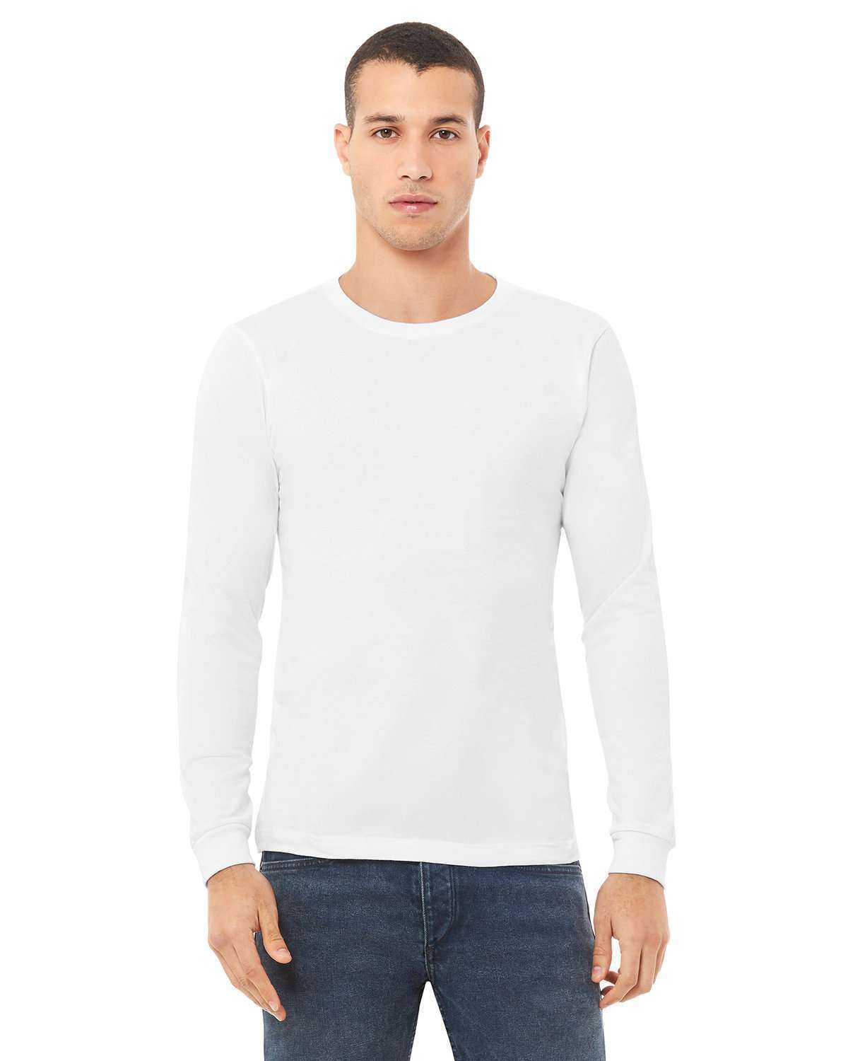Bella + Canvas Unisex T Shirt Triblend Casual Top Long-Sleeve T-Shirt – 3513